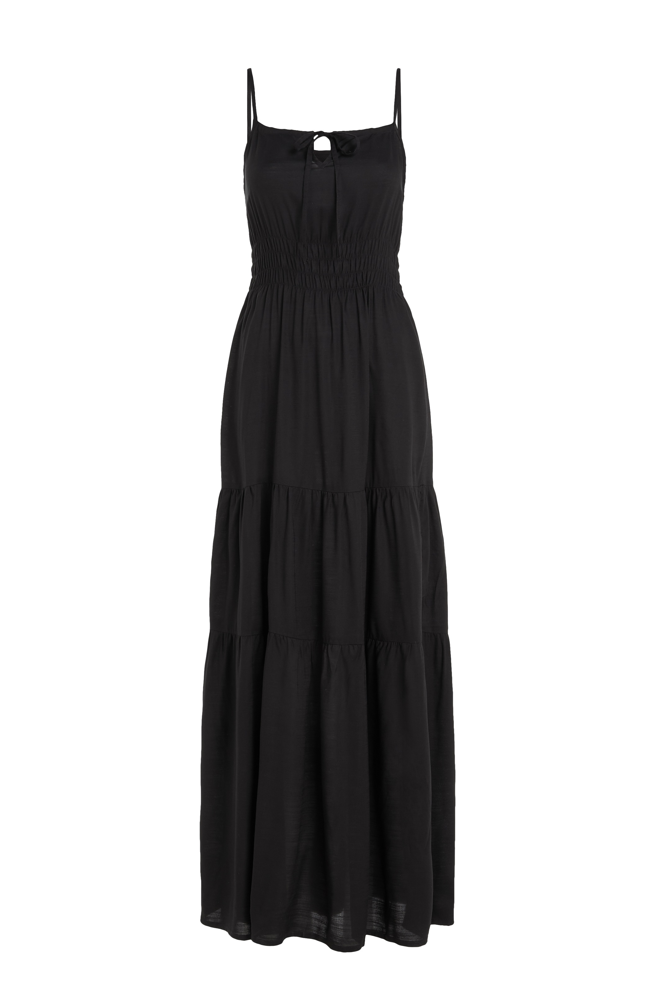 O'Neill Shirtkleid »QUORRA MAXI DRESS«, mit Kordel