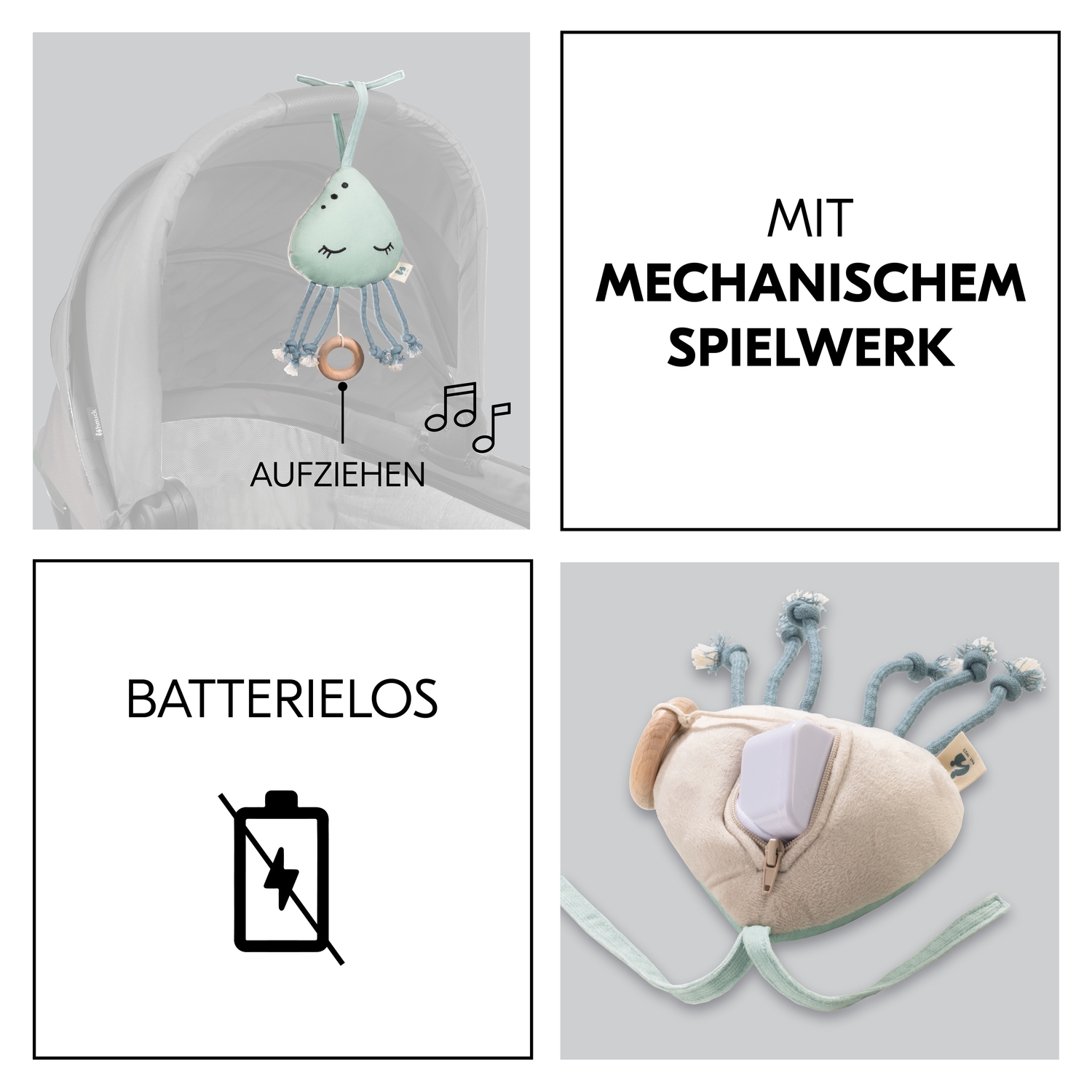 Hauck Spieluhr »Cuddle N Sleep, Jellyfish Spieluhr«