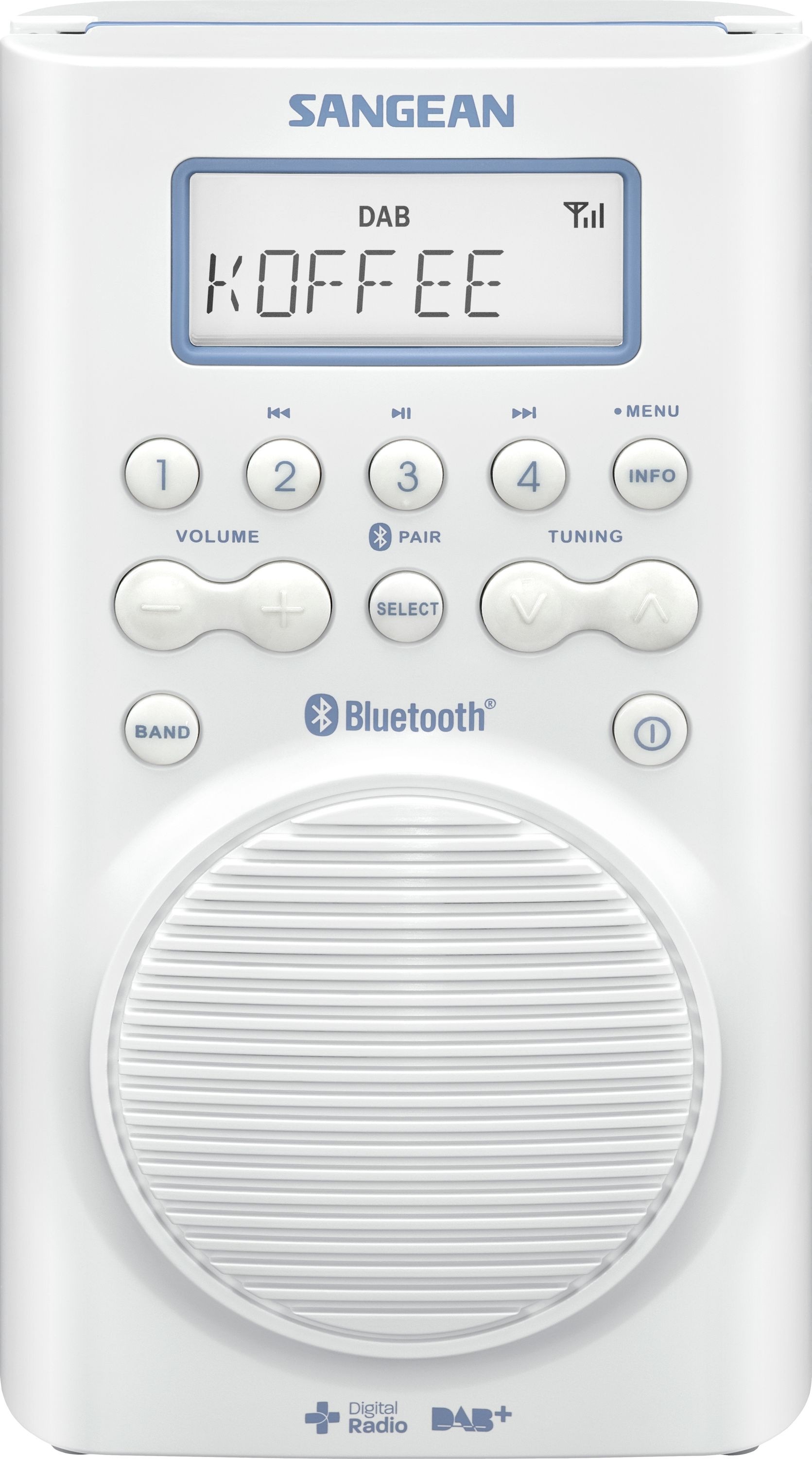 Sangean Digitalradio (DAB+) »H205D«, (Bluetooth Digitalradio (DAB+)-FM-Tuner mit RDS)