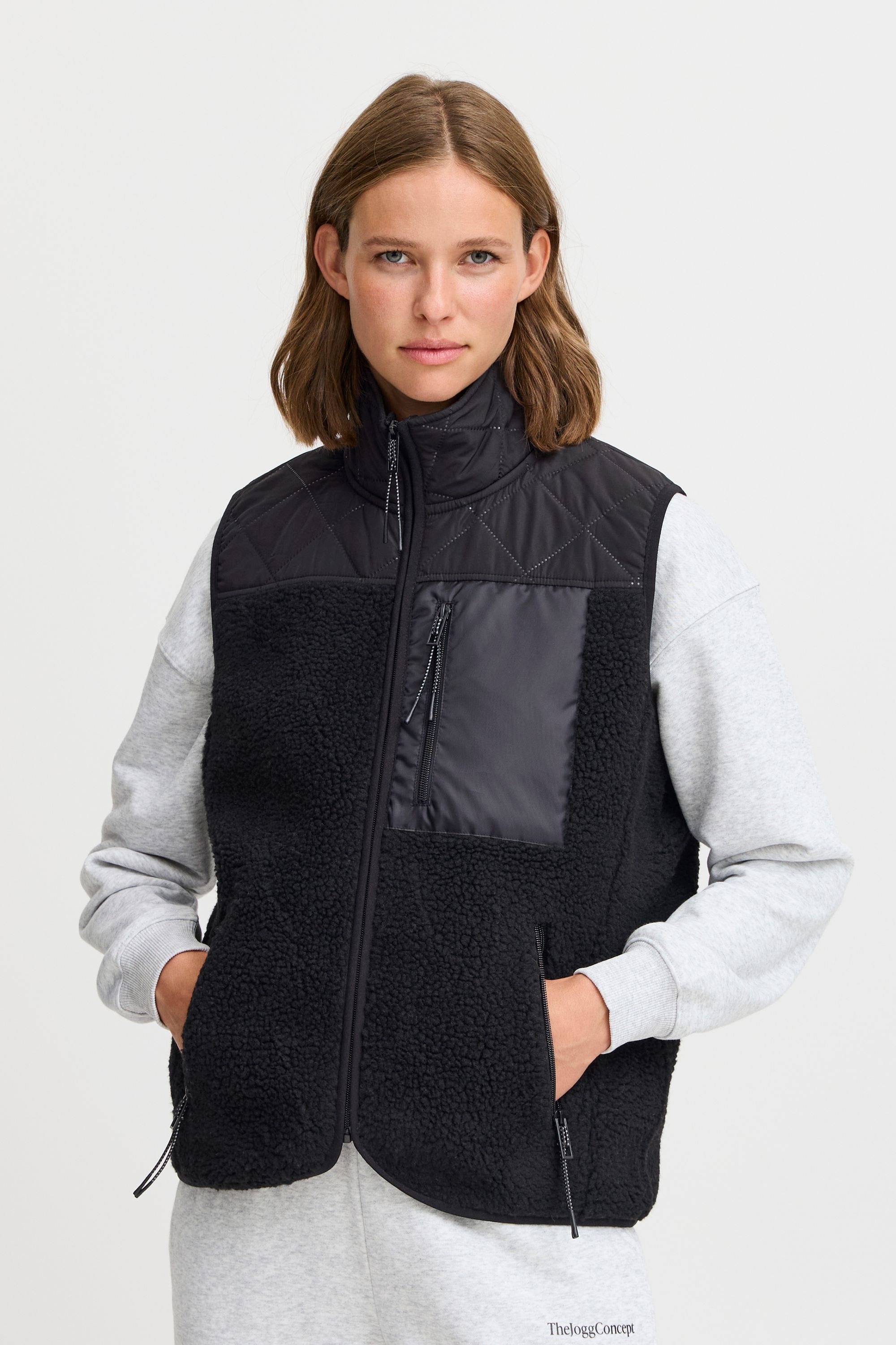 TheJoggConcept Fleeceweste »Fleeceweste JCBERRI WAISTCOAT 6«