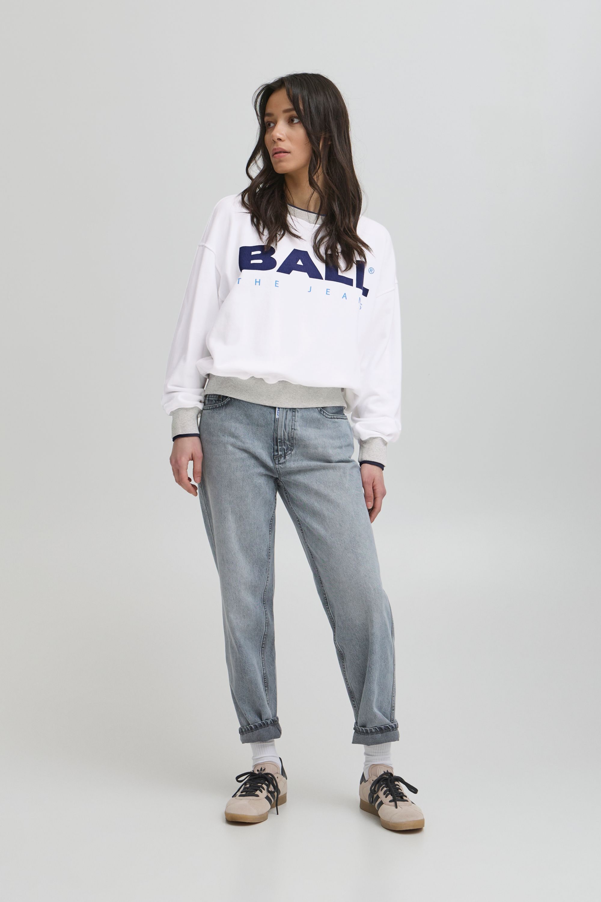 BALL Sweatshirt »Rundhalspullover BASIMONA SWEAT«