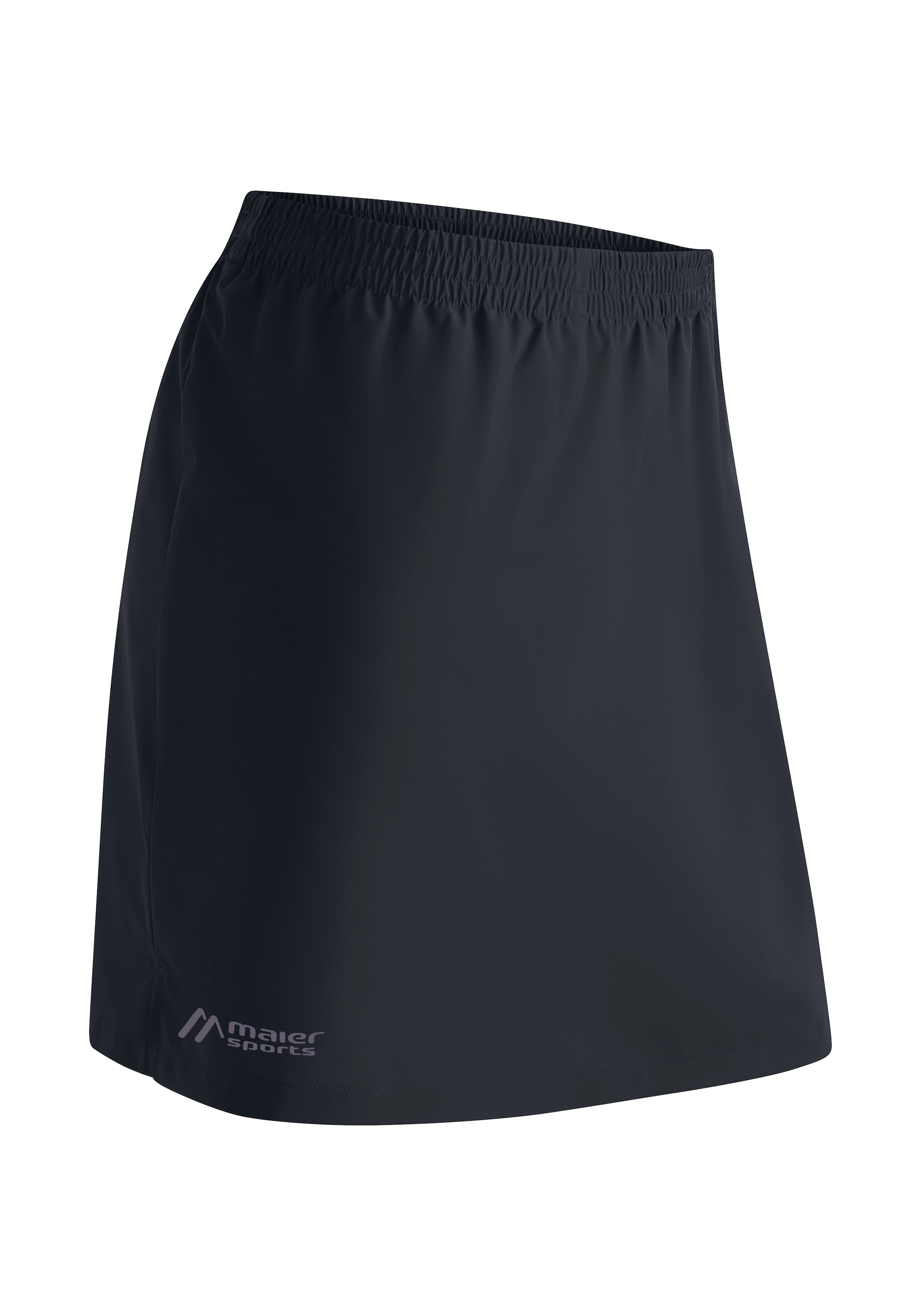 Maier Sports Midirock »Rain Skirt 2.0« Damen Regenrock, wasserabweisend atmungsaktiv, Rock in sich verpackbar