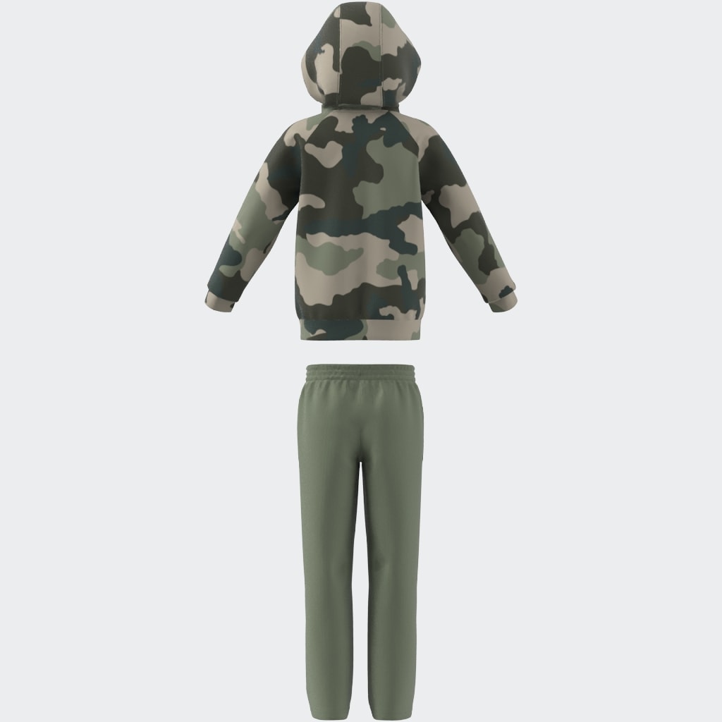 adidas Sportswear Trainingsanzug »LK CAMO HD SET«, (2 tlg.)