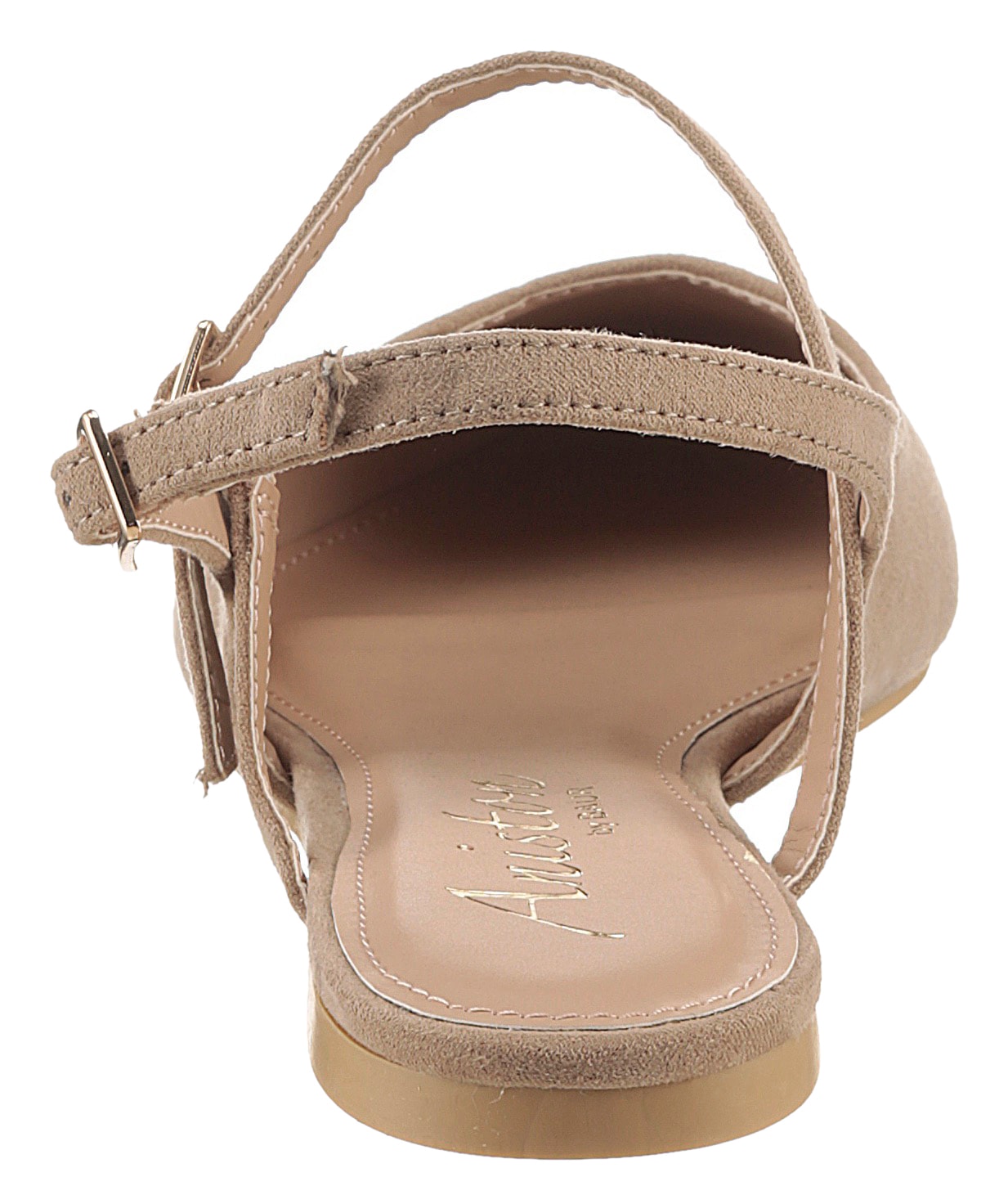 Aniston SHOES Slingpumps, Flat, Sommerschuh, Riemchensandale - neue KOLLEKTION