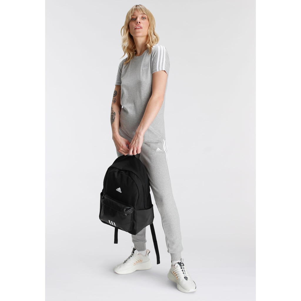 adidas Sportswear T-Shirt »LOUNGEWEAR ESSENTIALS SLIM 3-STREIFEN«