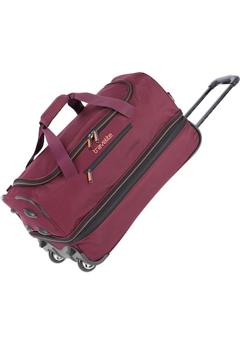 Reisetasche »Basics, 55 cm«, Duffle Bag Sporttasche mit Trolleyfunktion und...