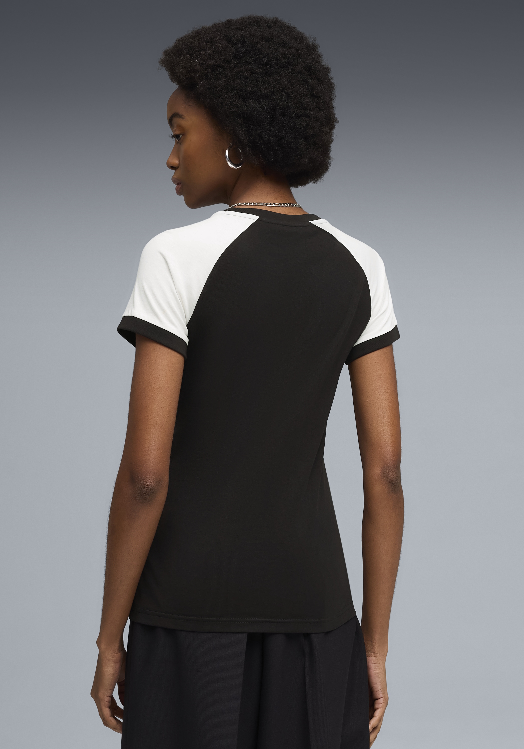 PUMA T-Shirt »SPORT RINGERTEE« Slim Fit Passform, Kurzarm, Rundhalsausschnitt