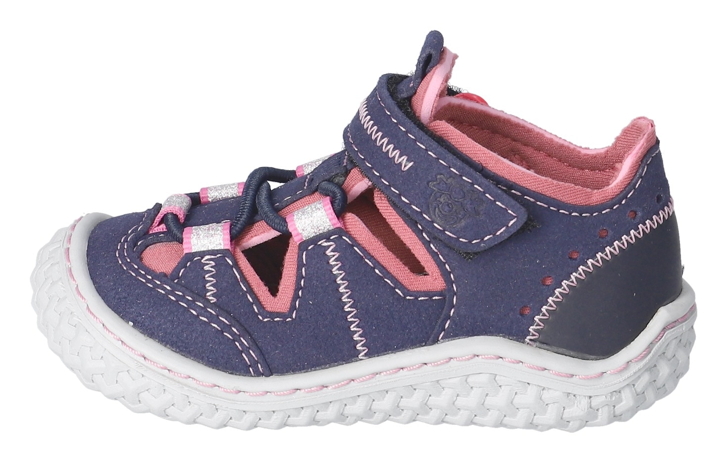 PEPINO by RICOSTA Barfußschuh »Jerry WMS: mittel«  , Barfußschuh mit Gummizug u. Klett, Größenschablone zum Download