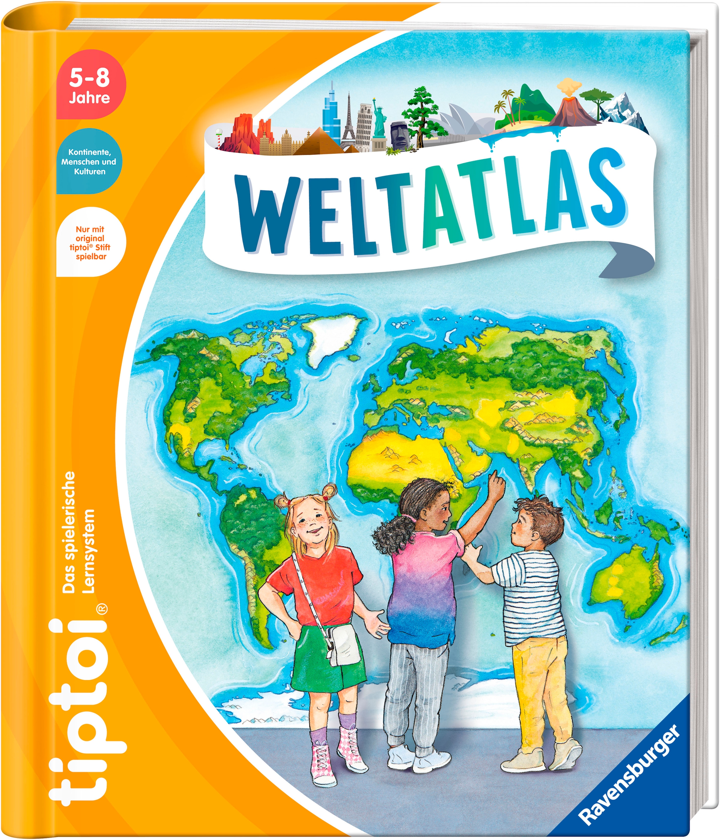 Buch »tiptoi® Weltatlas«, FSC® - schützt Wald - weltweit