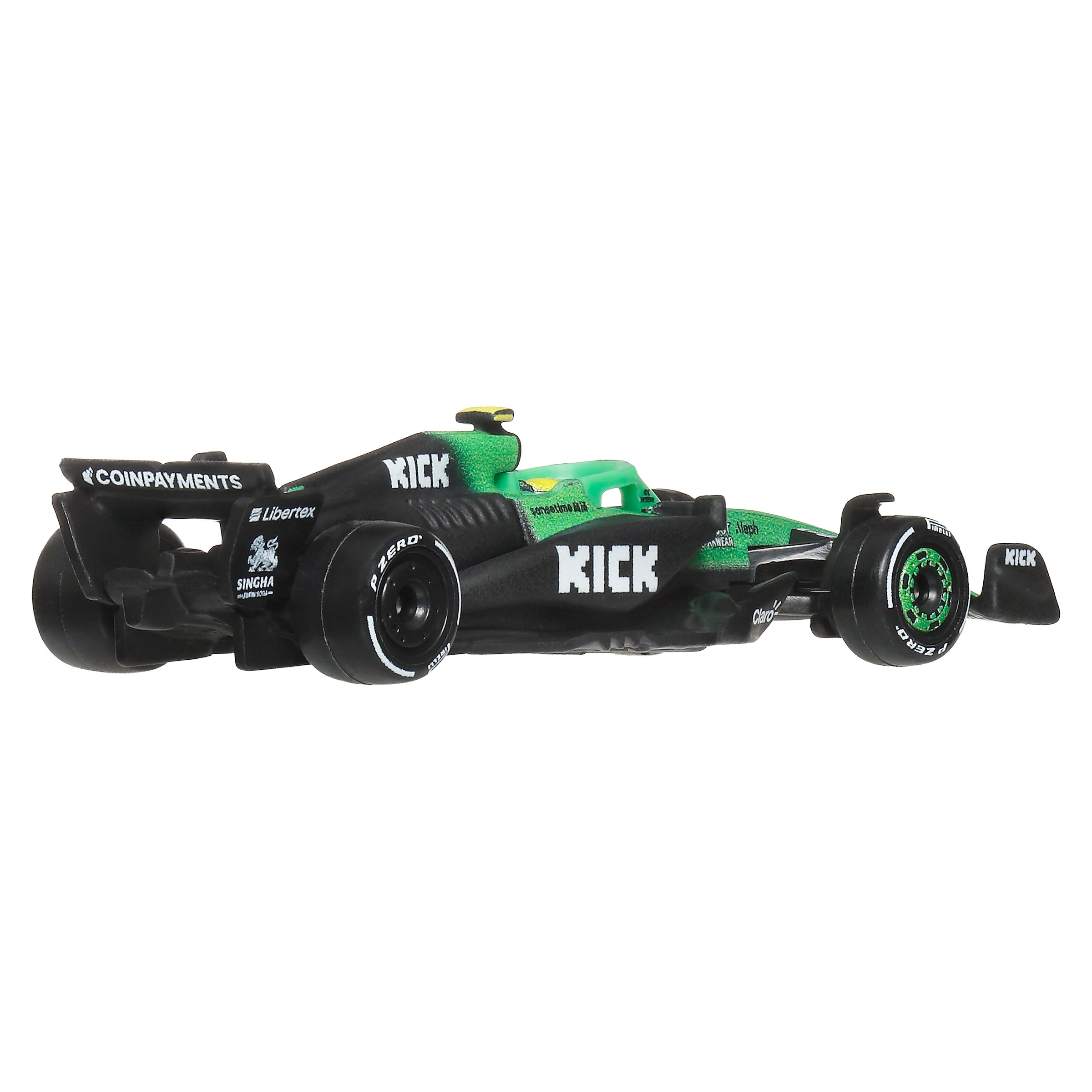 Hot Wheels Spielzeug-Rennwagen »Premium, KICK Sauber F1-Team, Nico Hulkenberg und Gabriel Bortoleto« Maßstab 1:64