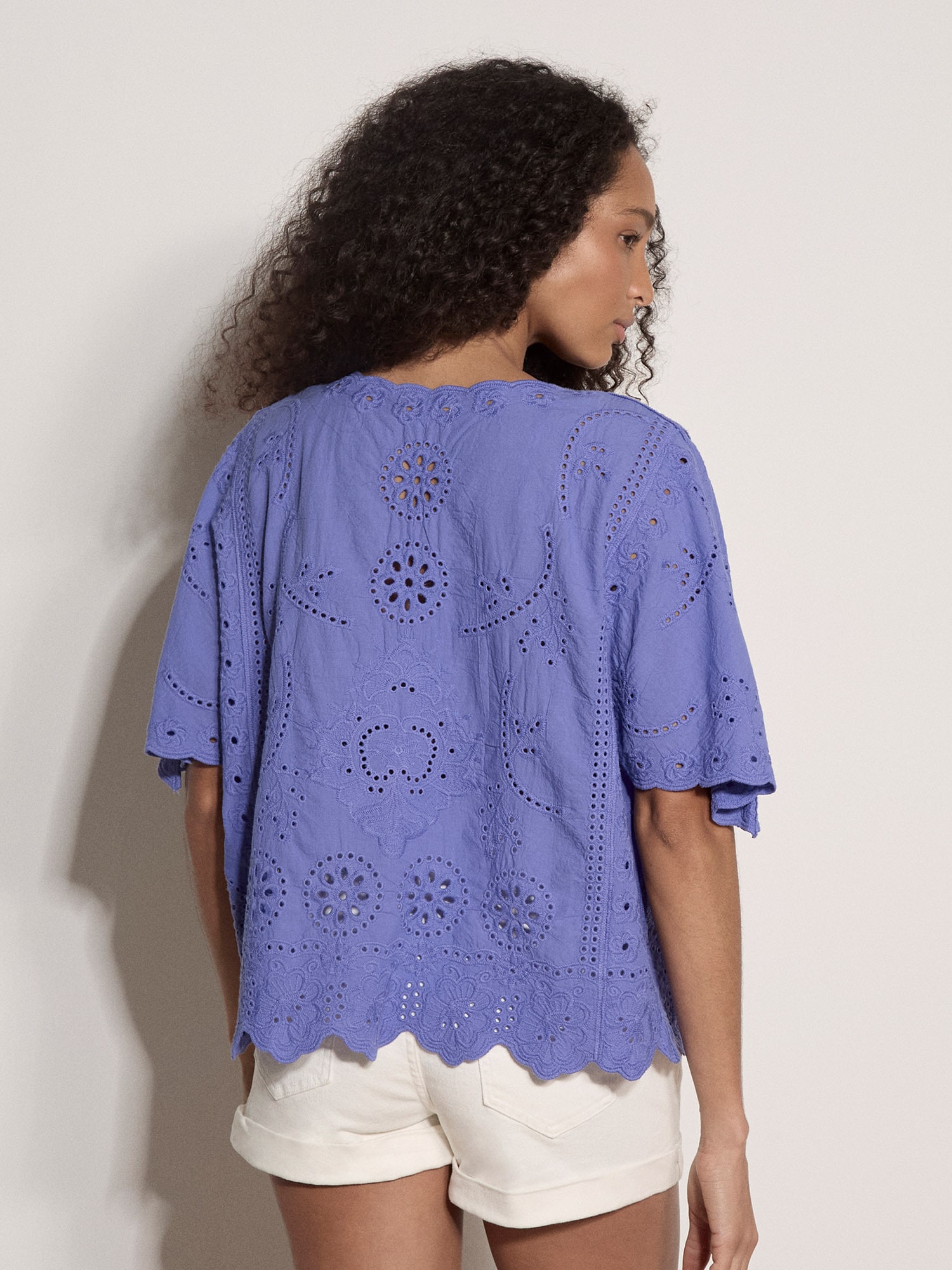 Apricot Spitzenbluse »Bluse« 1 mit Stickereien