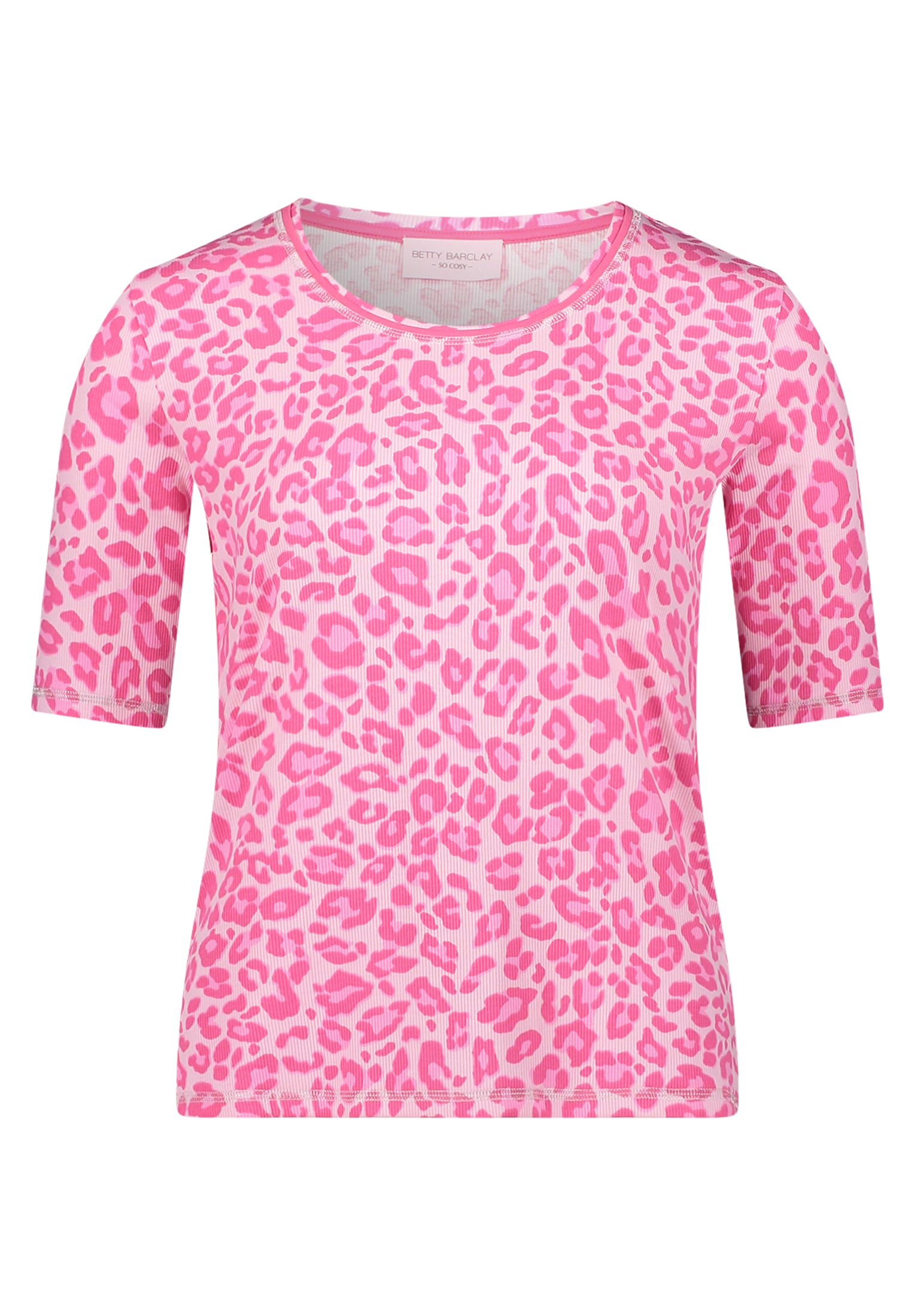 Betty Barclay Rundhalsshirt »Basic Shirt mit Rippenstruktur«