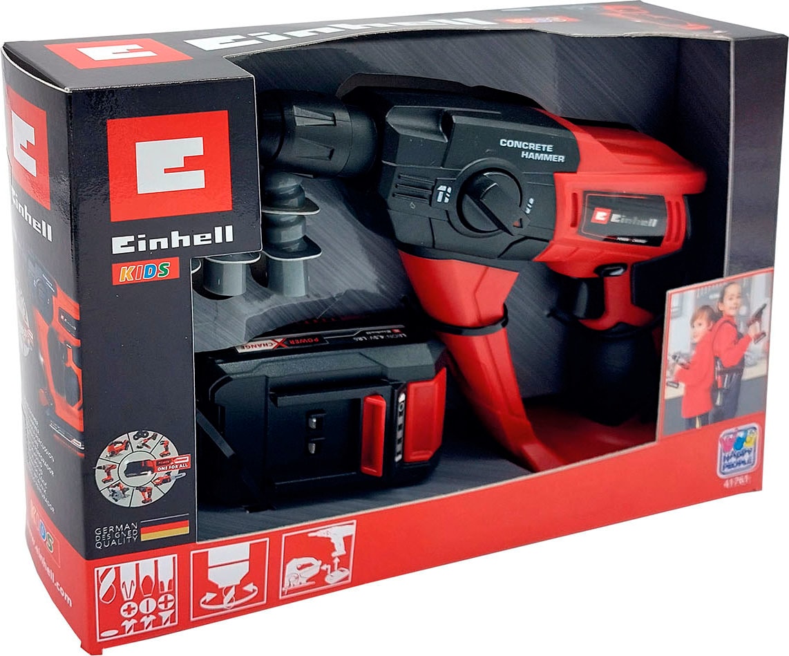 Happy People Kinder-Bohrmaschine »EINHELL Kids Bohrhammer«, mit Licht- und Soundeffekt