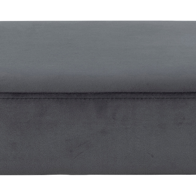 ACTONA GROUP Sitzbank »Ximena«, (1 St.), mit edlem Samtvelours und schwarzen  Metallbeinen, Breite 95 cm auf Raten bestellen