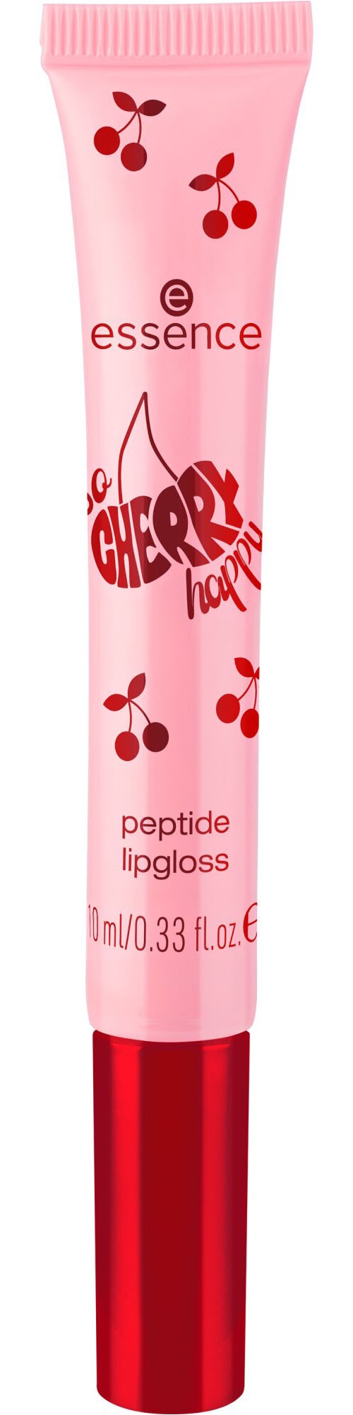 Essence Lipgloss »SO CHERRY happy peptide lipgloss«, (Packung, 3 tlg.)