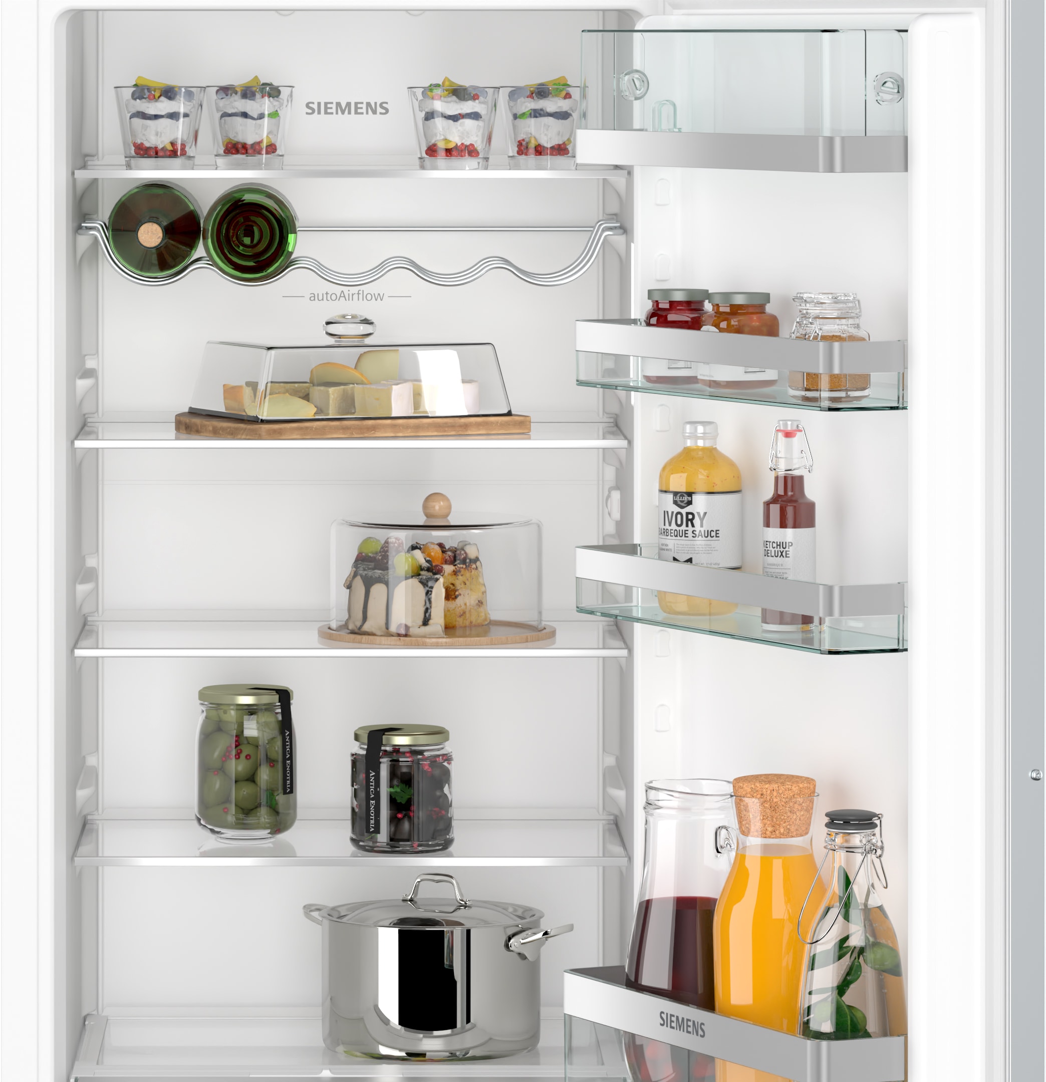 SIEMENS Einbaukühlschrank »KI41RADD1«, KI41RADD1, 122,1 cm hoch, 55,8 cm  breit mit 3 Jahren XXL Garantie | Kühlschränke