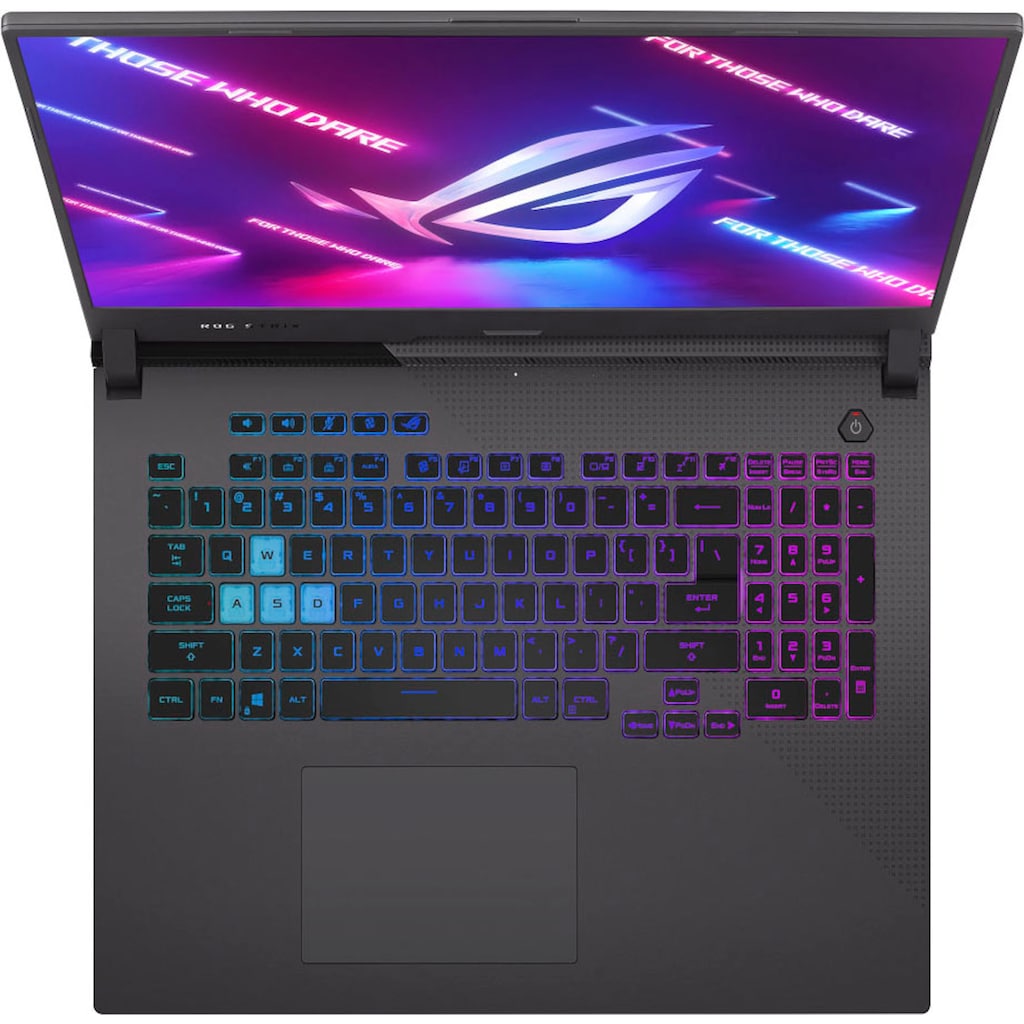 Asus Gaming-Notebook »G713IC-HX041W«, 43,9 cm, / 17,3 Zoll, AMD, Ryzen 7, GeForce RTX 3050, 512 GB SSD