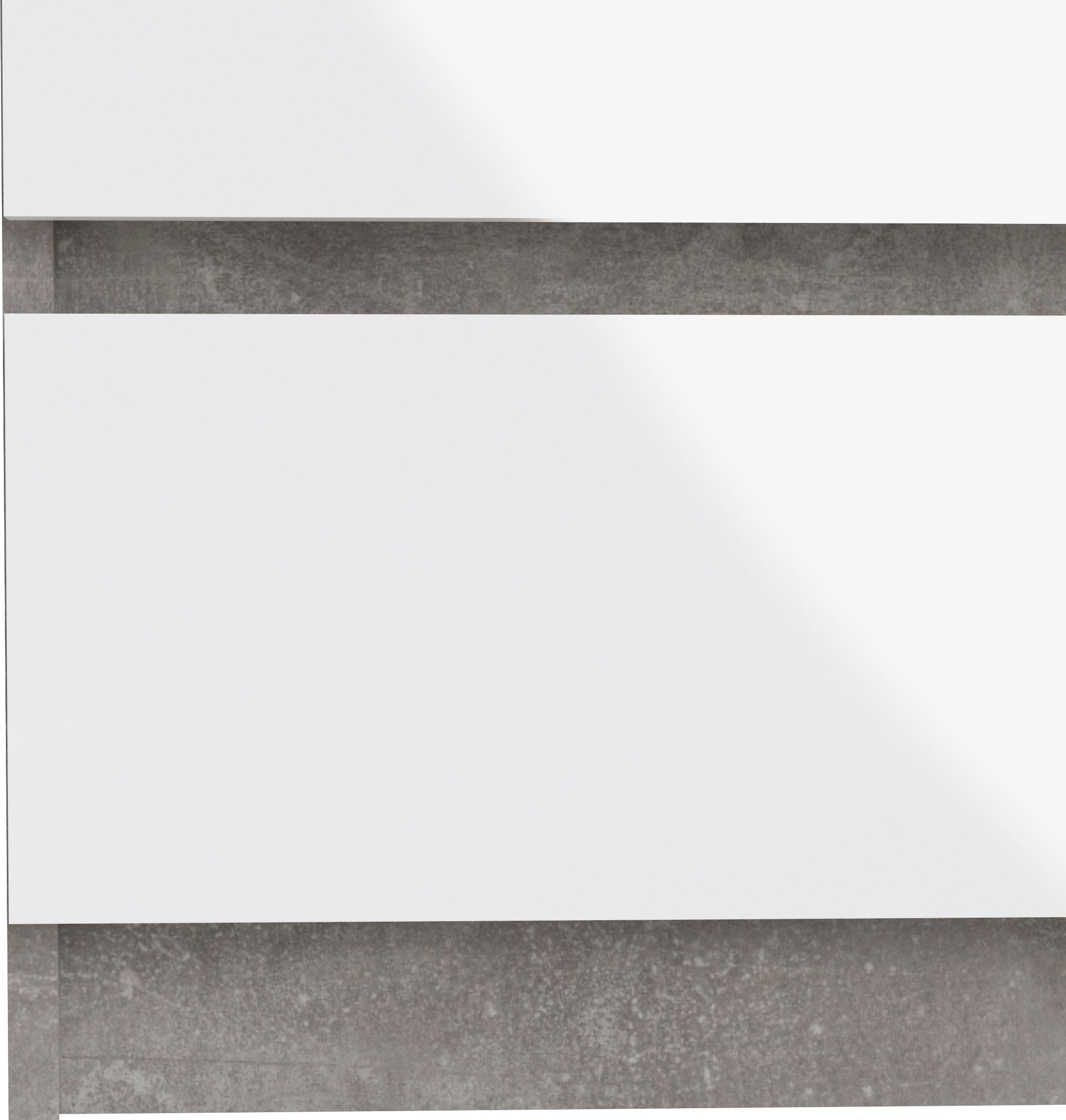 INOSIGN Kommode »Naia, Aufbewahrung, 6 Schubladen, Hochglanz-Optik, grifflose Front« Modern, skandinavisches Design, in mehrere Farben, Metallgleiter