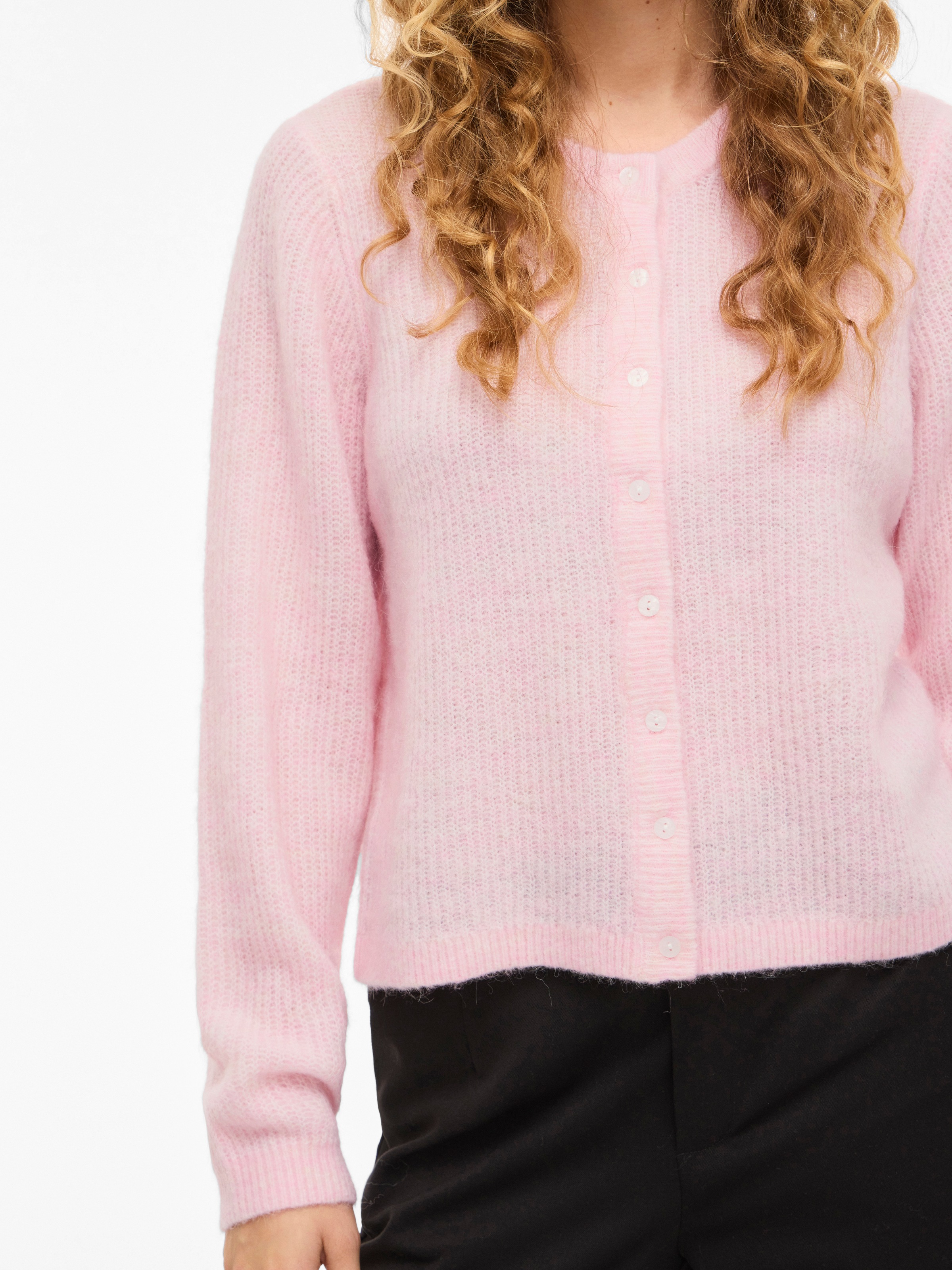 Vila Strickjacke »VILORY O-NECK L/S KNIT CARDIGAN-NOOS«