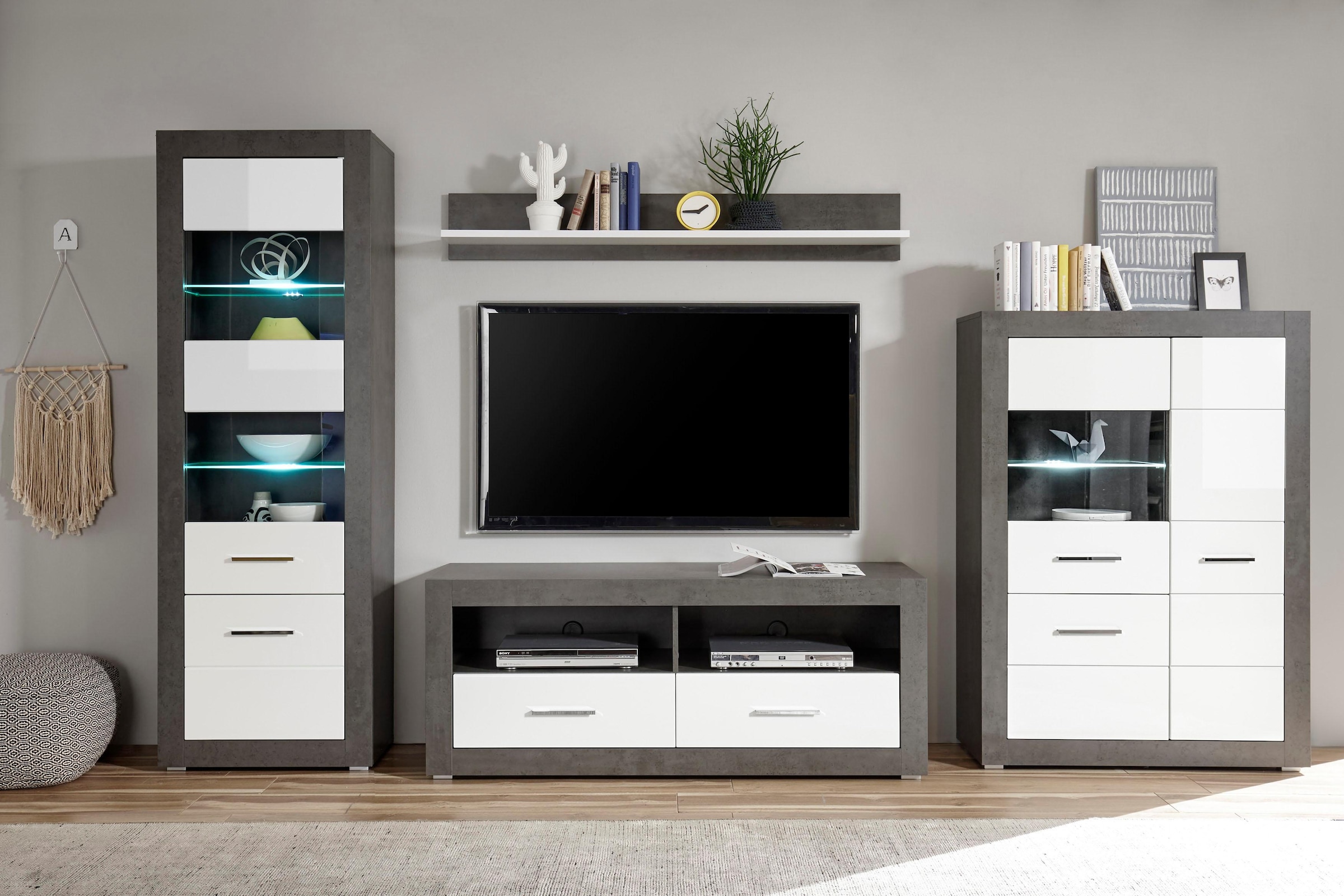 Home affaire Vitrine »Etero« Höhe 142 cm