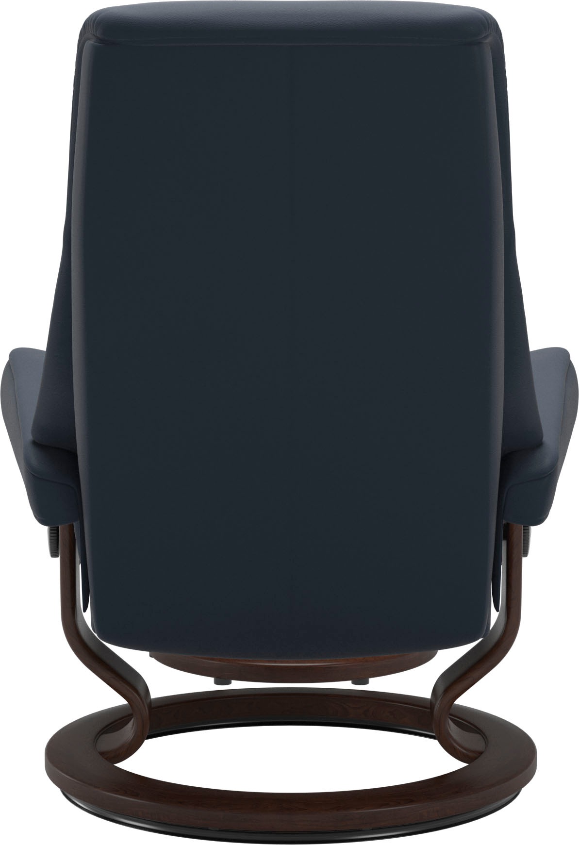 Stressless® Relaxsessel »View«, (Set, Relaxsessel mit Hocker), mit Classic Base, Größe M,Gestell Braun
