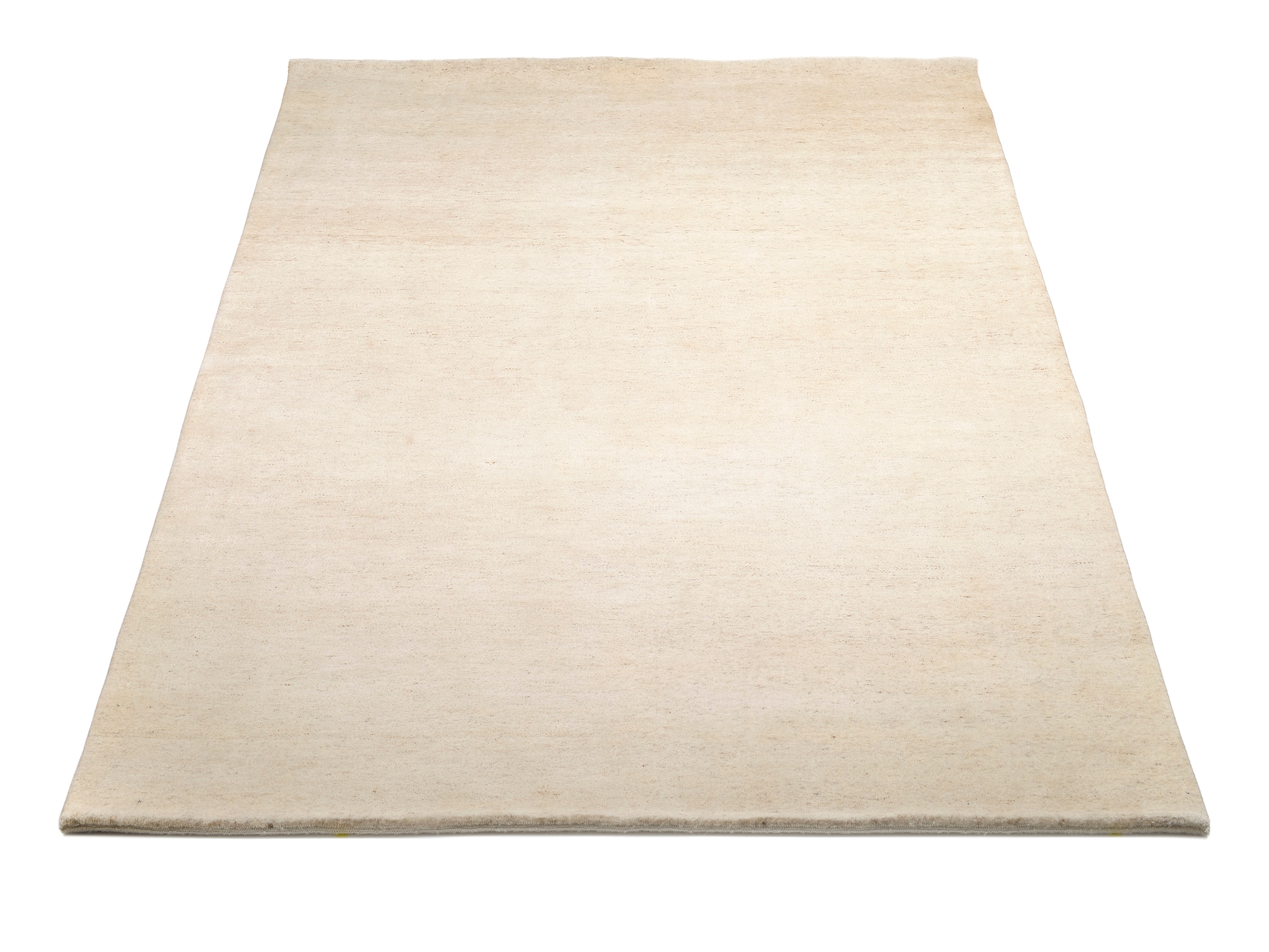 OCI DIE TEPPICHMARKE Teppich »ESEMPIO UNI MELANGE«, rechteckig, 18 mm Höhe, reine Wolle, handgeknüpft, hochwertig verarbeitet, natürlich warm