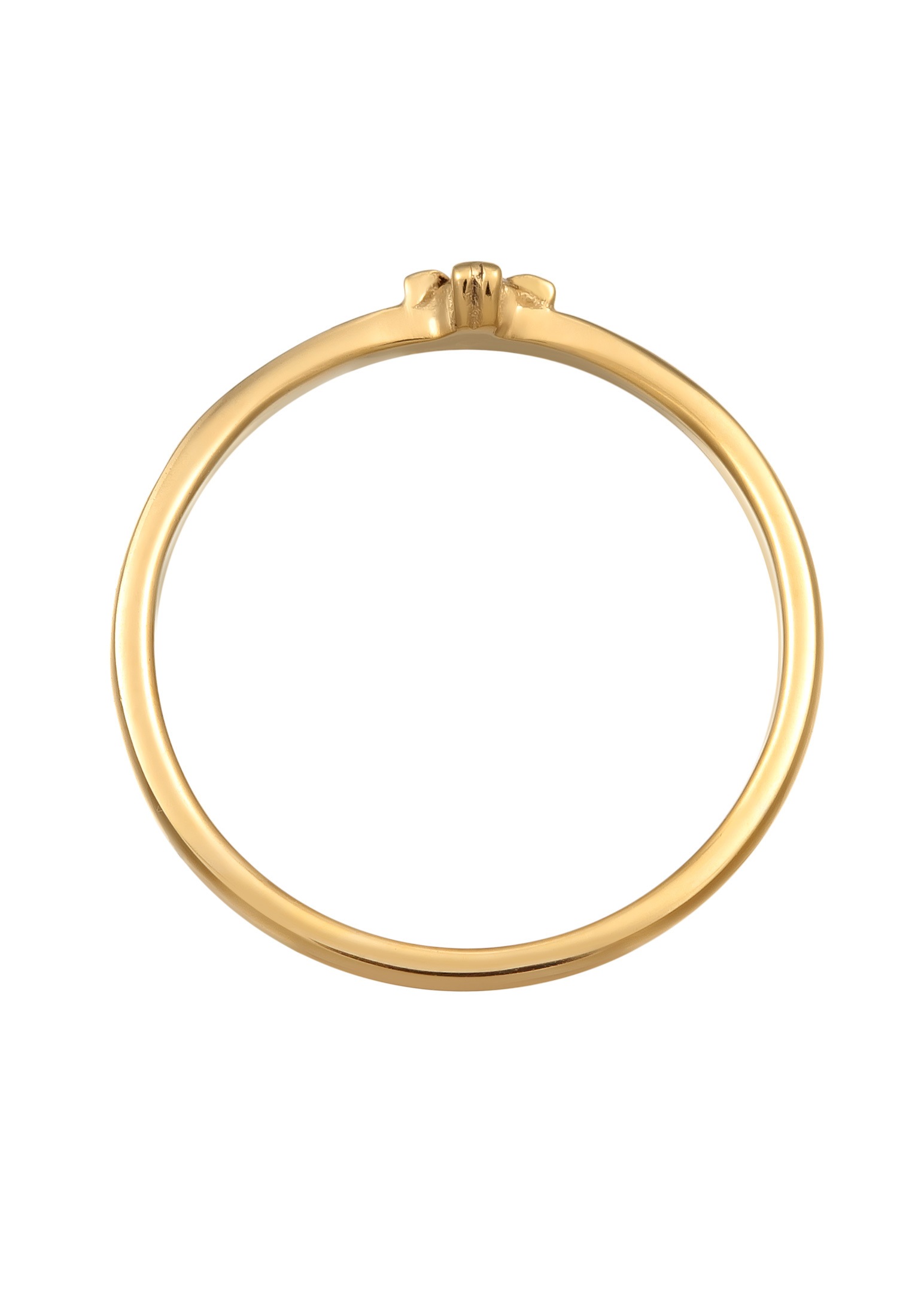 Elli DIAMONDS Verlobungsring »Ring Solitär Verlobung Diamant 0.03 ct. 925 Silber«