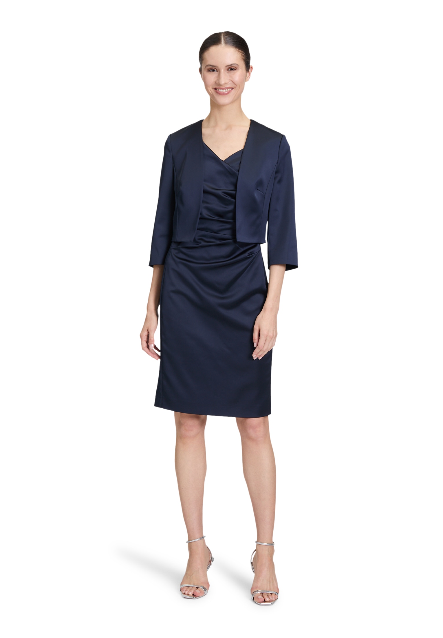 Vera Mont Bolerojacke »Bolero-Jacke mit Kellerfalten«