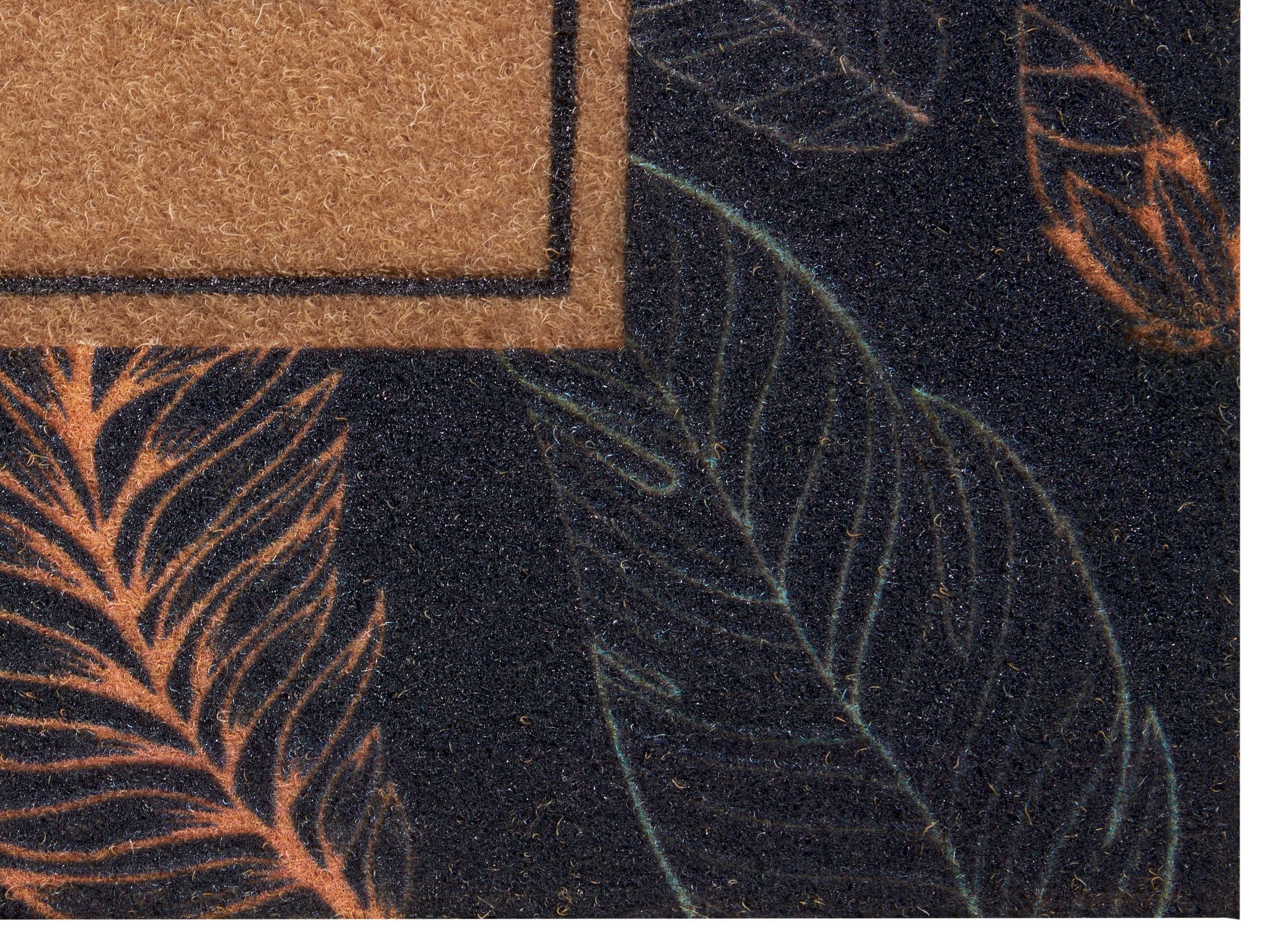 Leonique Fußmatte »Kokos rechteckig, Schrift, robust, Türvorleger, mit kaufen Kokos-Look, online Home«, Eingang rutschhemmend