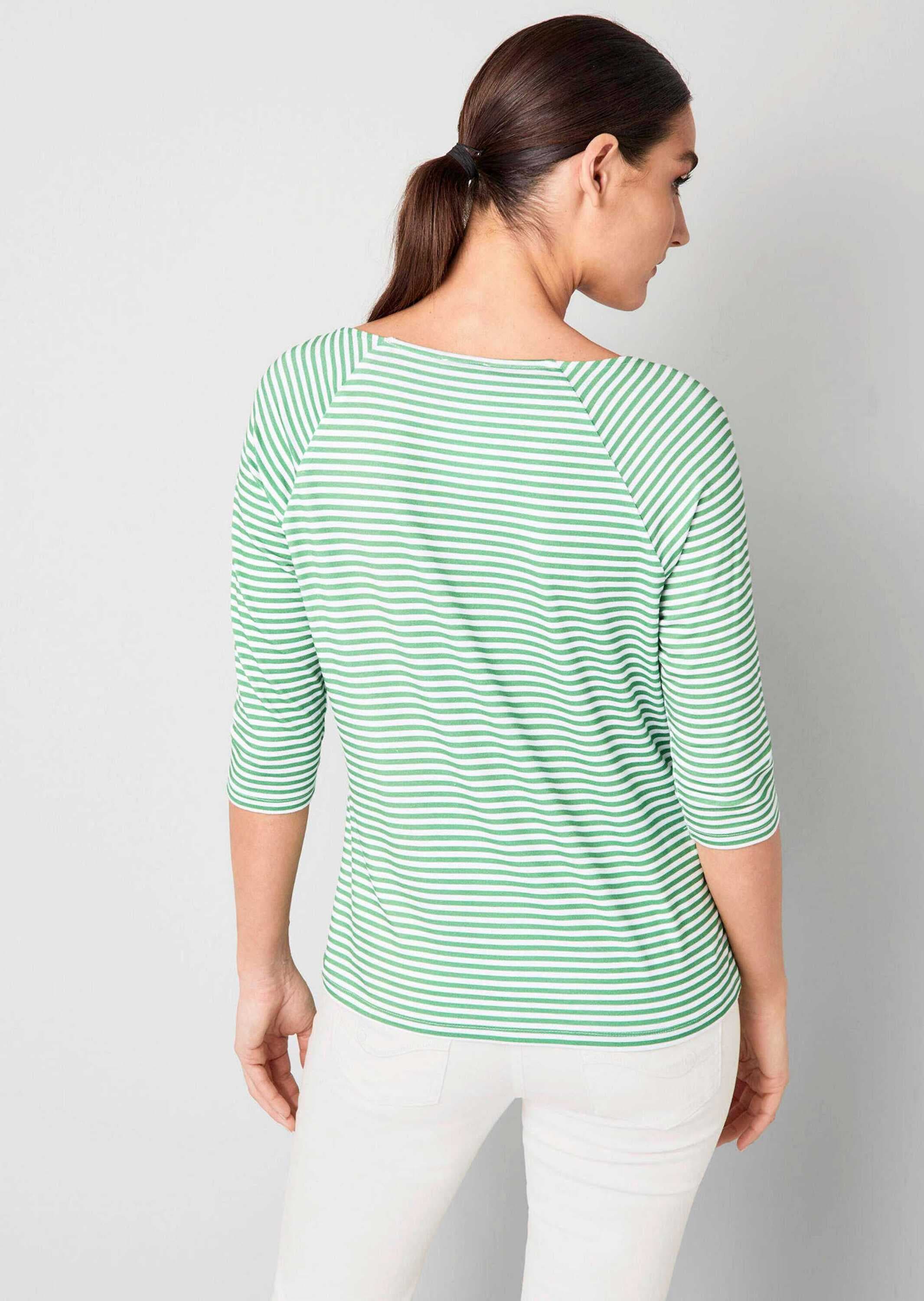 Alba Moda 3/4-Arm-Shirt »Shirt Shirt mit Streifen«