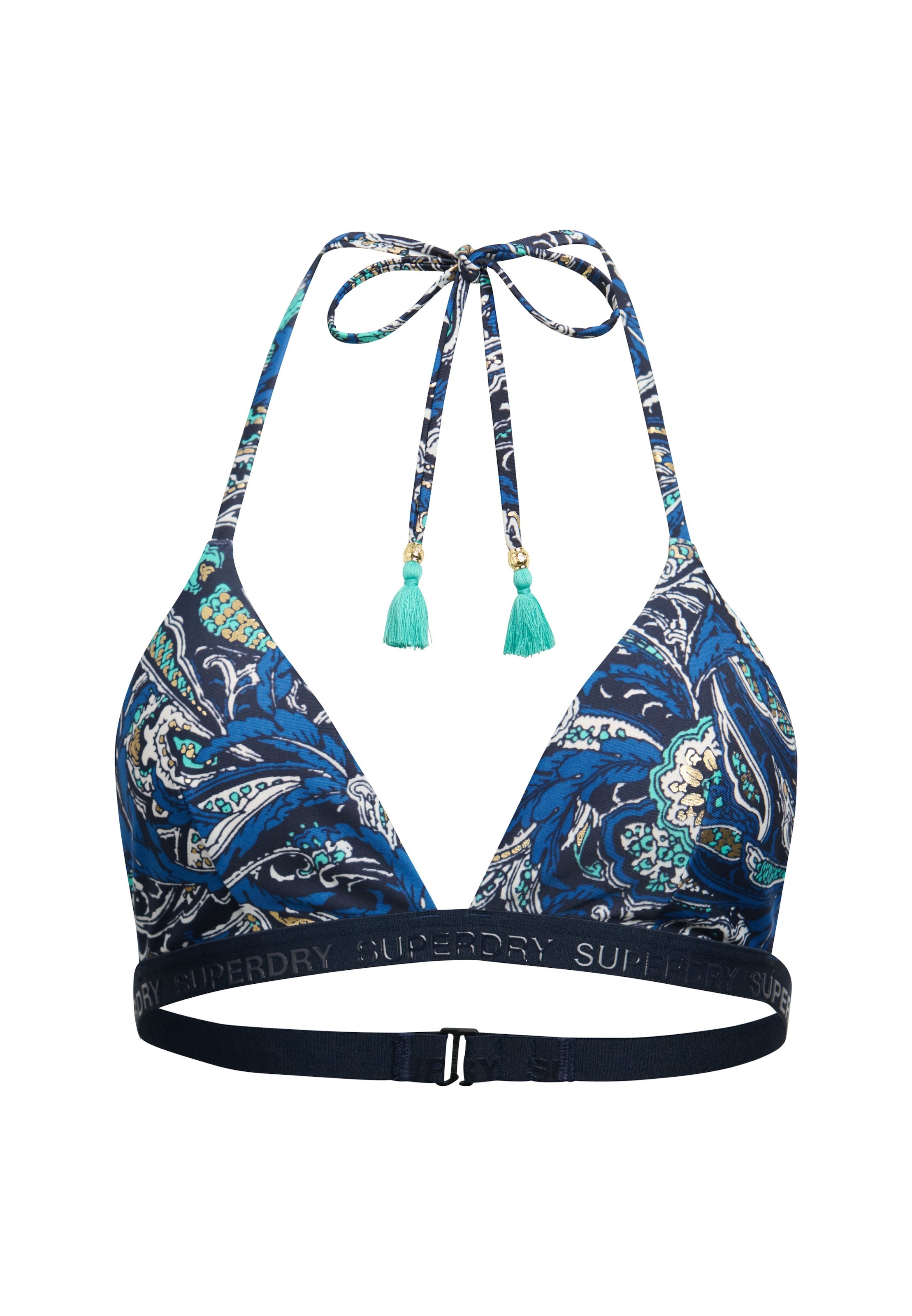 Superdry Triangel-Bikini-Top »PRINT TRIANGLE BIKINI TOP«