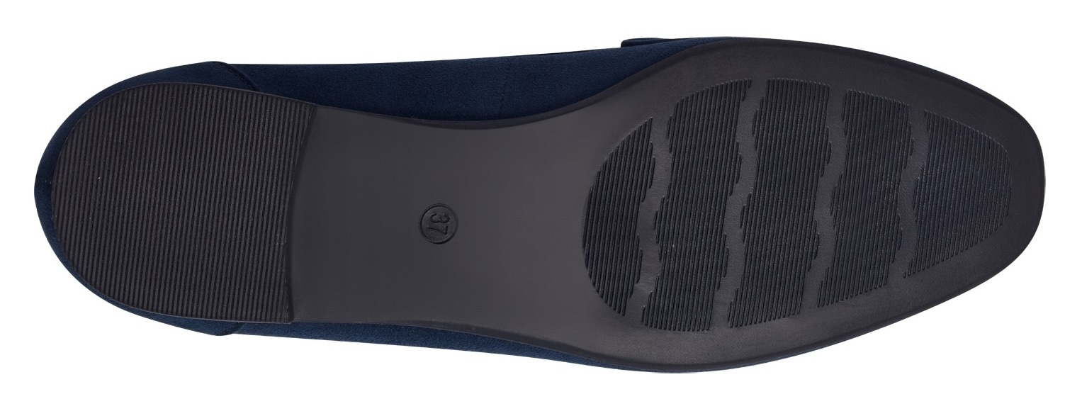MARCO TOZZI Slipper, Blockabsatz, Loafer, Businessschuh mit Schmuckspange