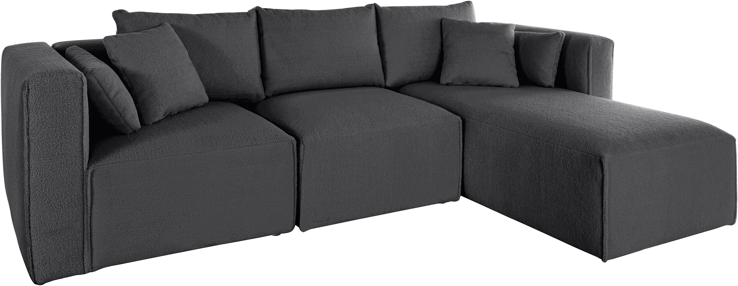 Guido Maria Kretschmer Home&Living Ecksofa »Comfine L-Form«, zusammengesetzt aus Modulen, 3 Bezugsqualitäten und viele Farben
