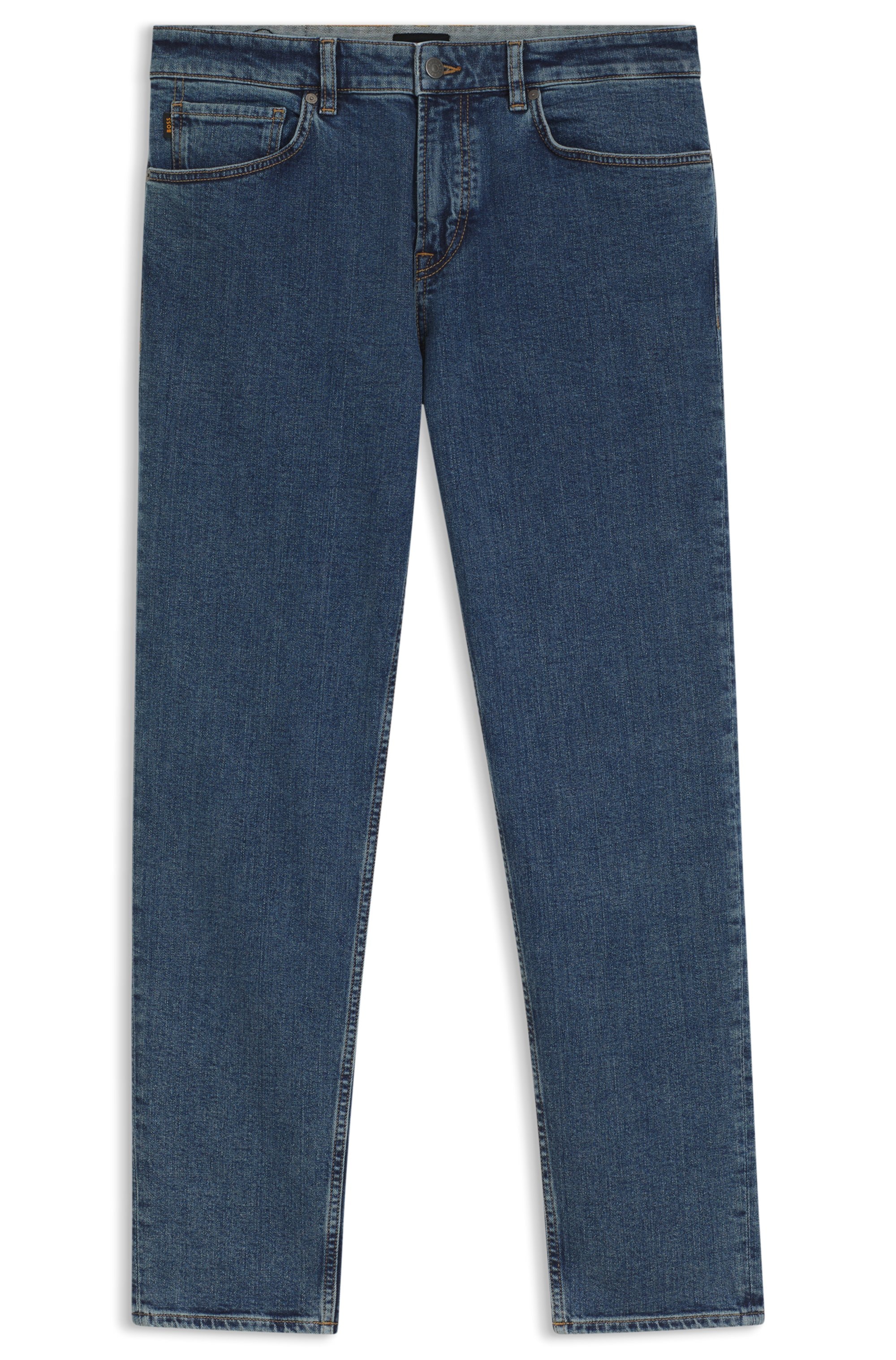 BOSS ORANGE 5-Pocket-Jeans »RE.MAINE« Regular Fit, Baumwoll-Mix, used washed