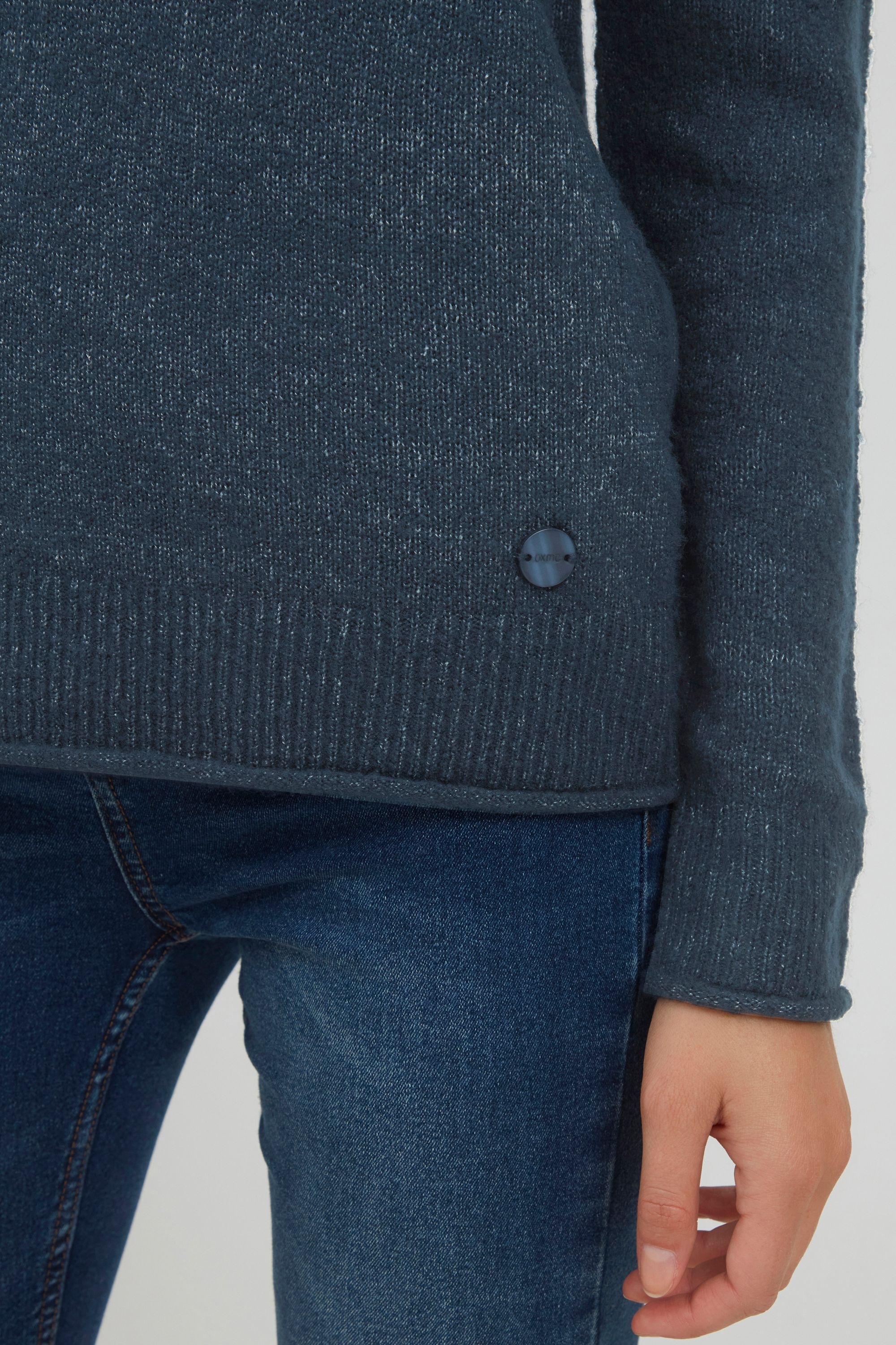 OXMO Strickfleece-Pullover »Strickpullover OXIlva«