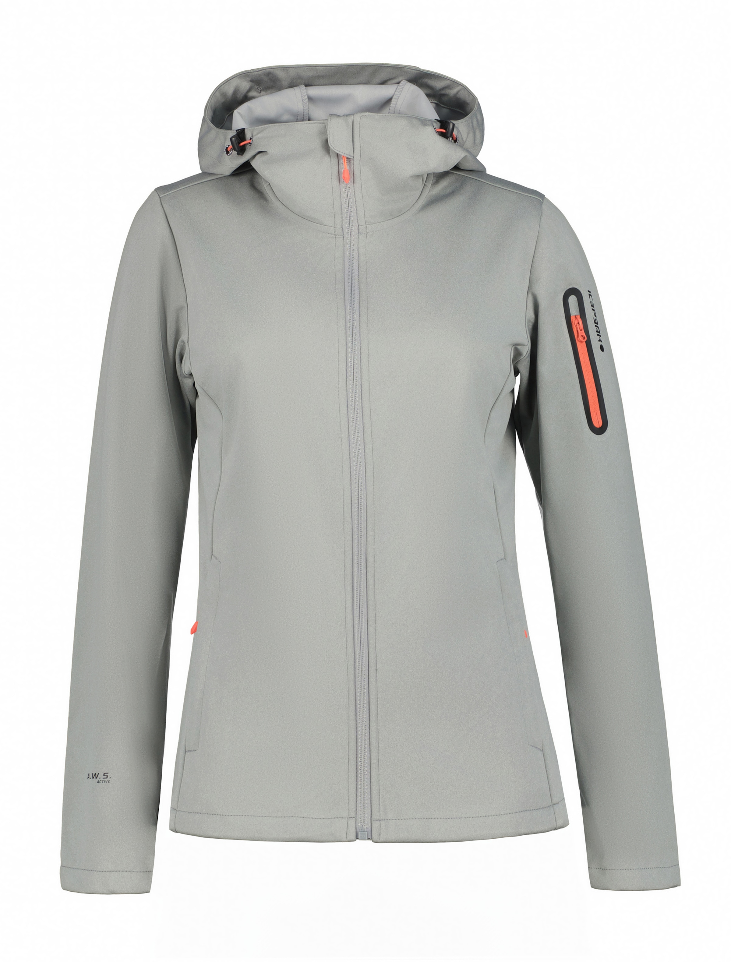 Icepeak Softshelljacke »D SOFTSHELLJACKE BRIDGEWATER«, mit Kapuze