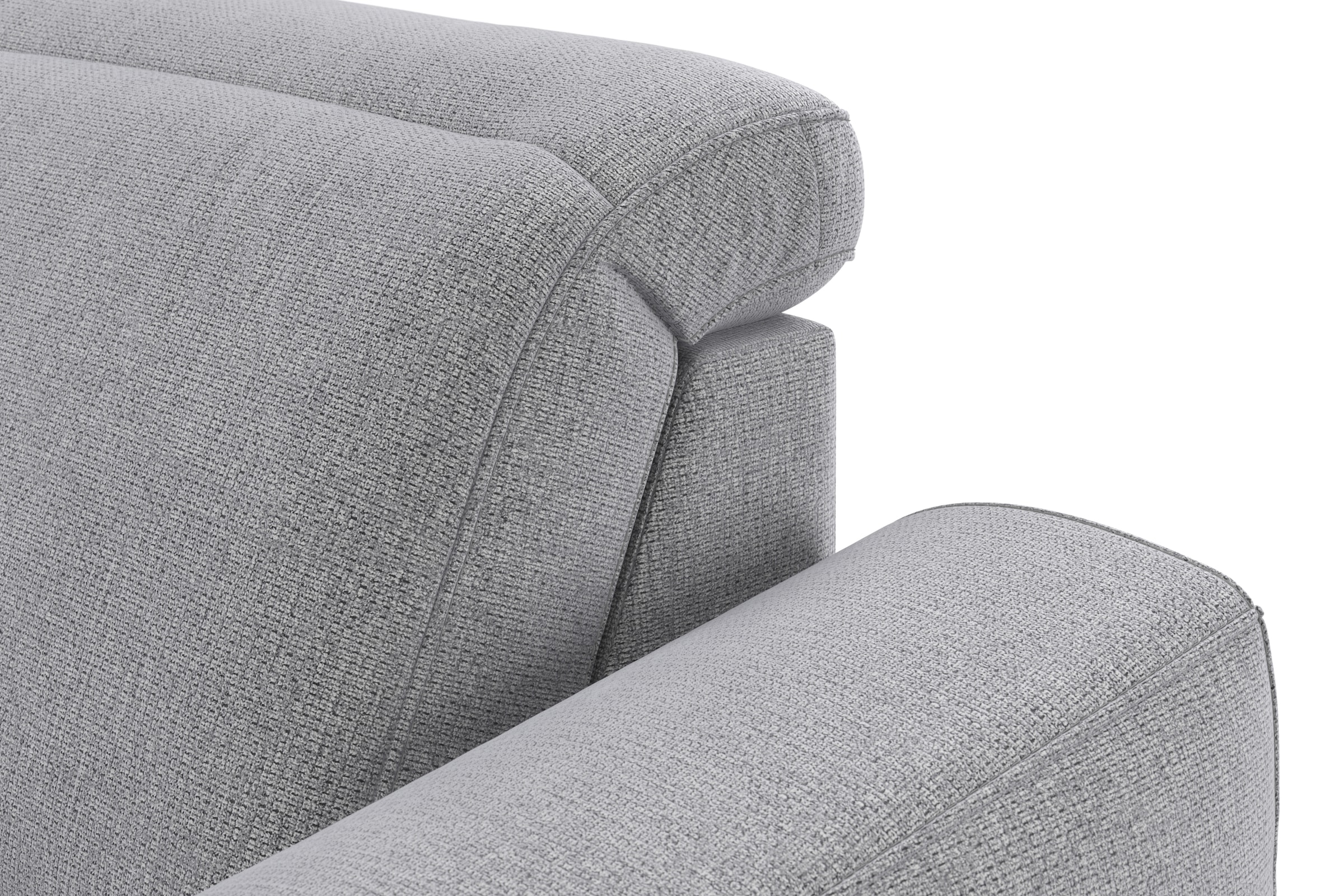 Home affaire Ecksofa »Dundee L-Form«, wahlweise mit Kopfteilverstellung und zusätzlich mit Bettfunktion