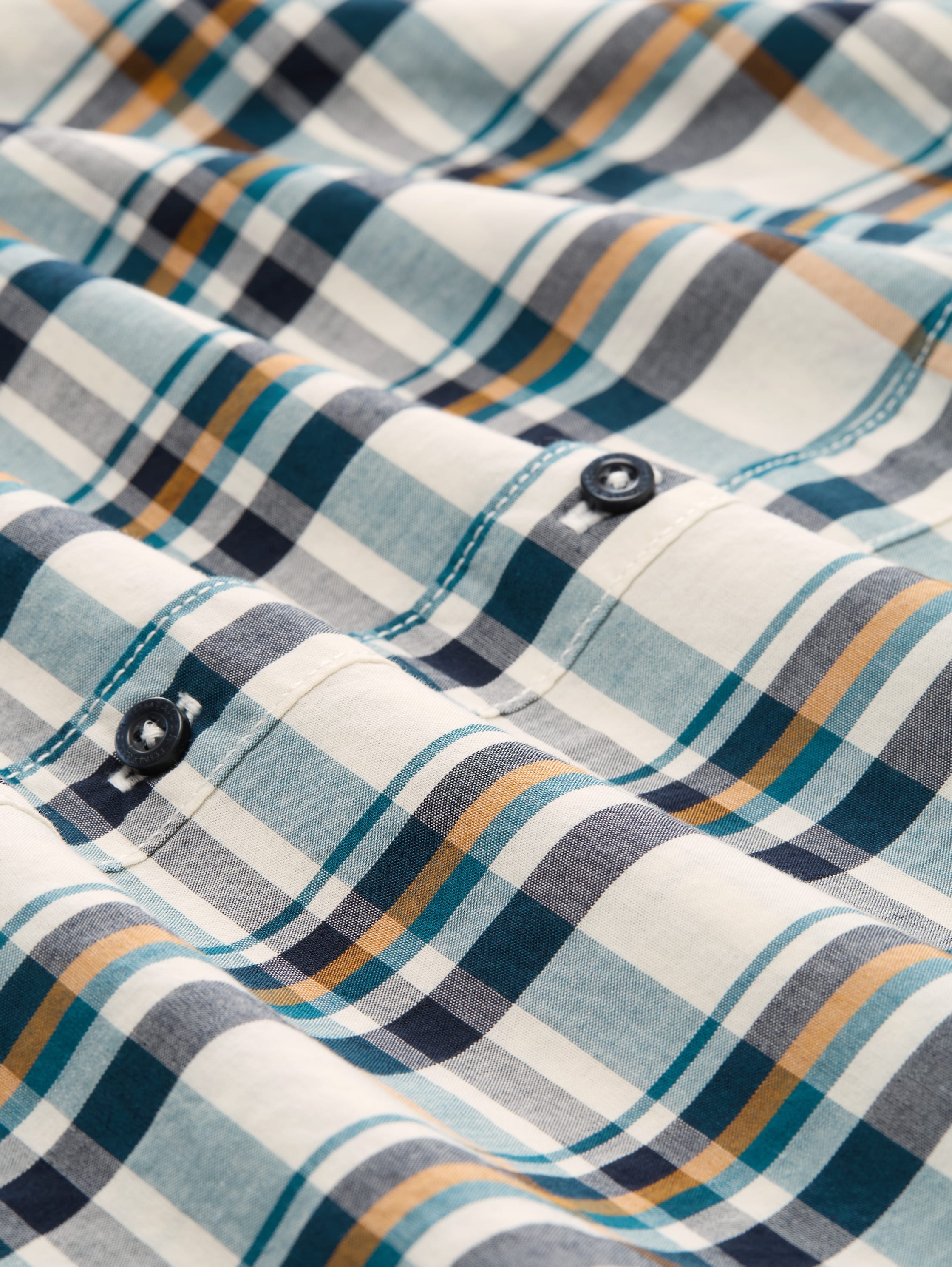 TOM TAILOR Langarmhemd mit Karomuster