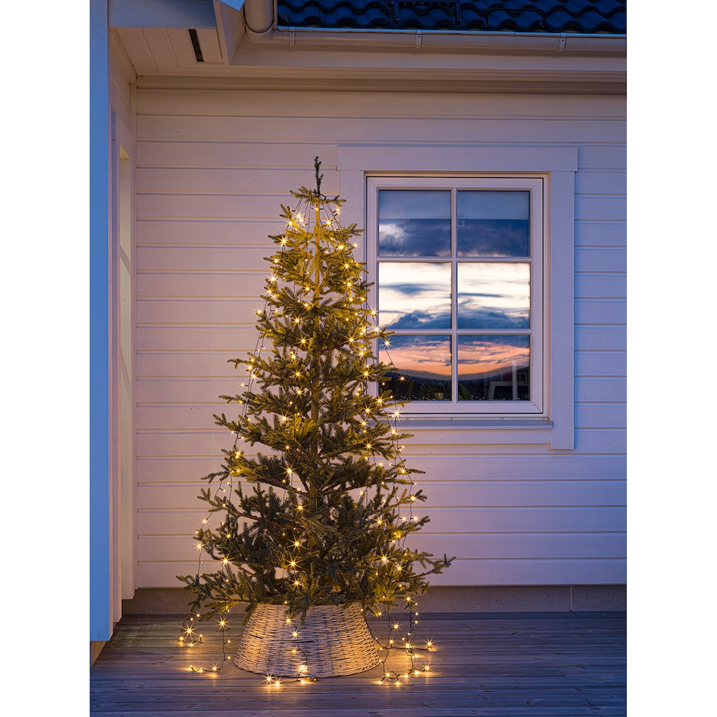 KONSTSMIDE LED-Baummantel »Weihnachtsdeko aussen, Christbaumschmuck, 8h Timer«