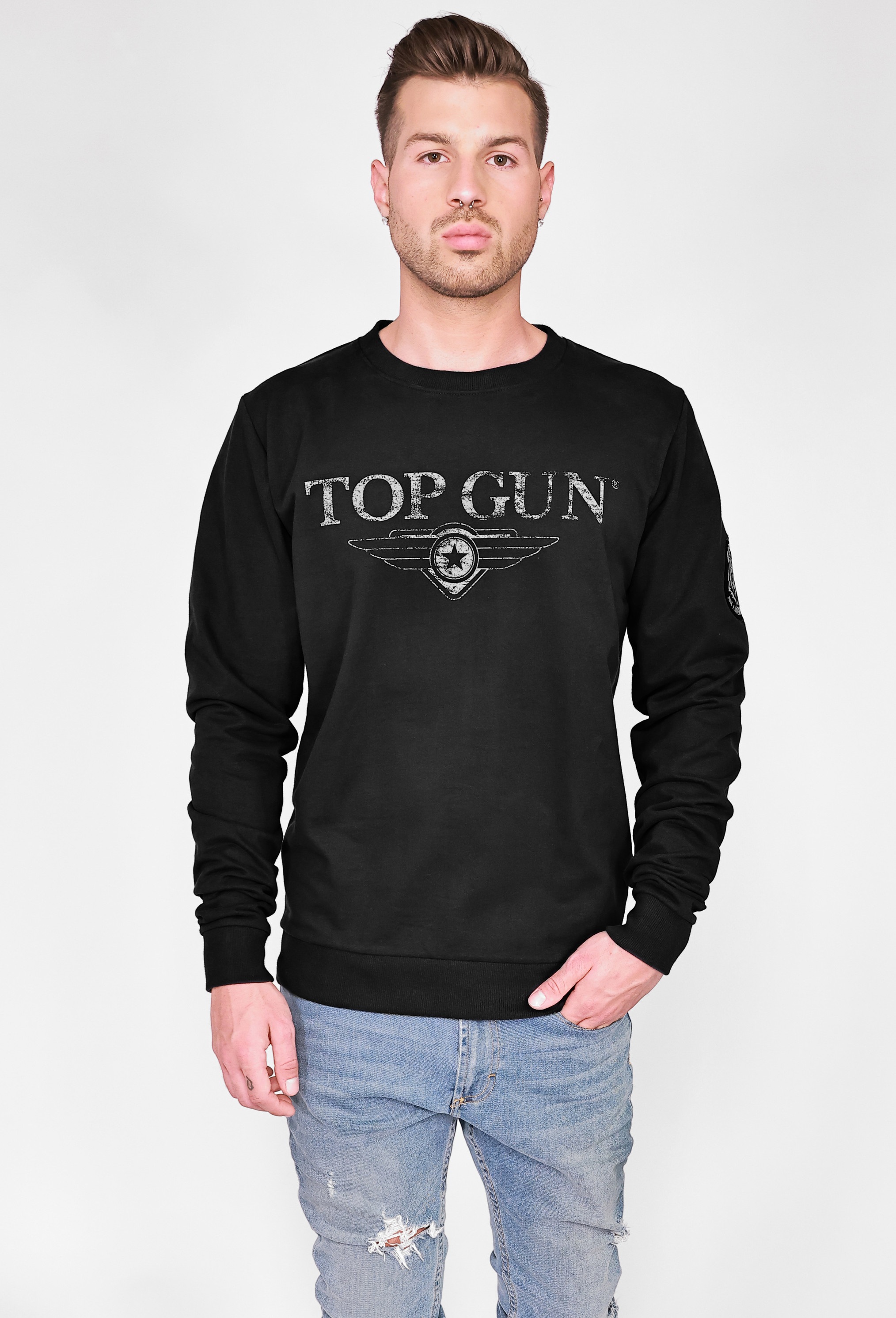 TOP GUN Sweater »Sweater TG20213005«