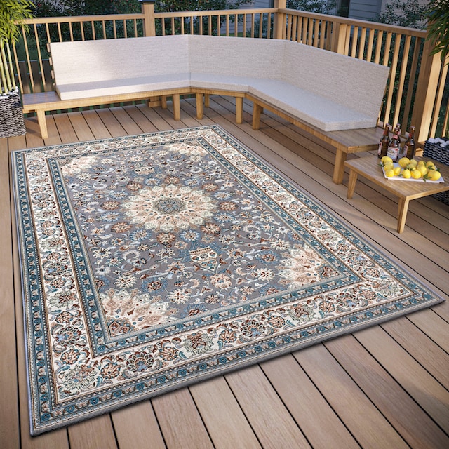 HANSE Home Teppich »Kadi«, rechteckig, In-& Outdoor, Teppich, Wetterfest,  Balkon, Garten, Wohnzimmer, Orient