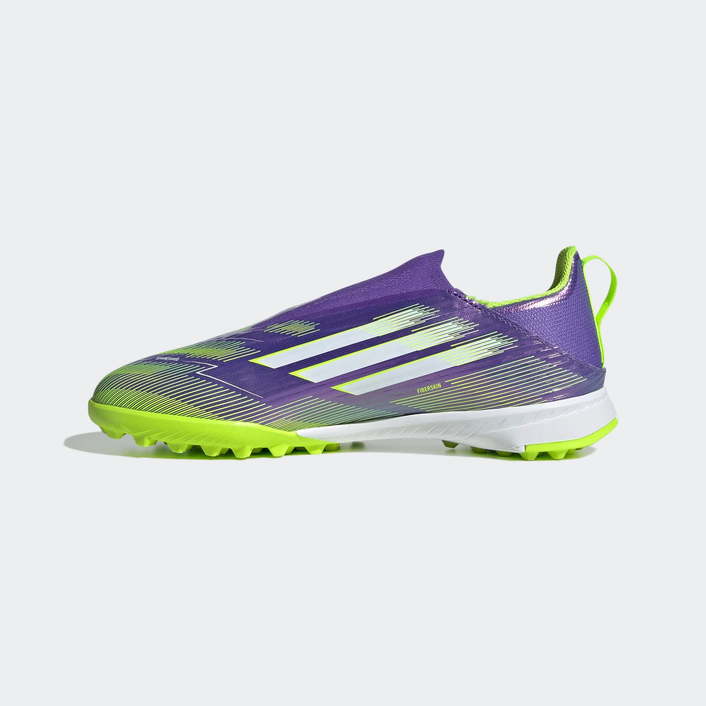 adidas Performance Fußballschuh »F50 LEAGUE LACELESS FIRM/MULTI-GROUND BOOTS KINDER«, geeignet für Rasen- und Kunstrasenplätze