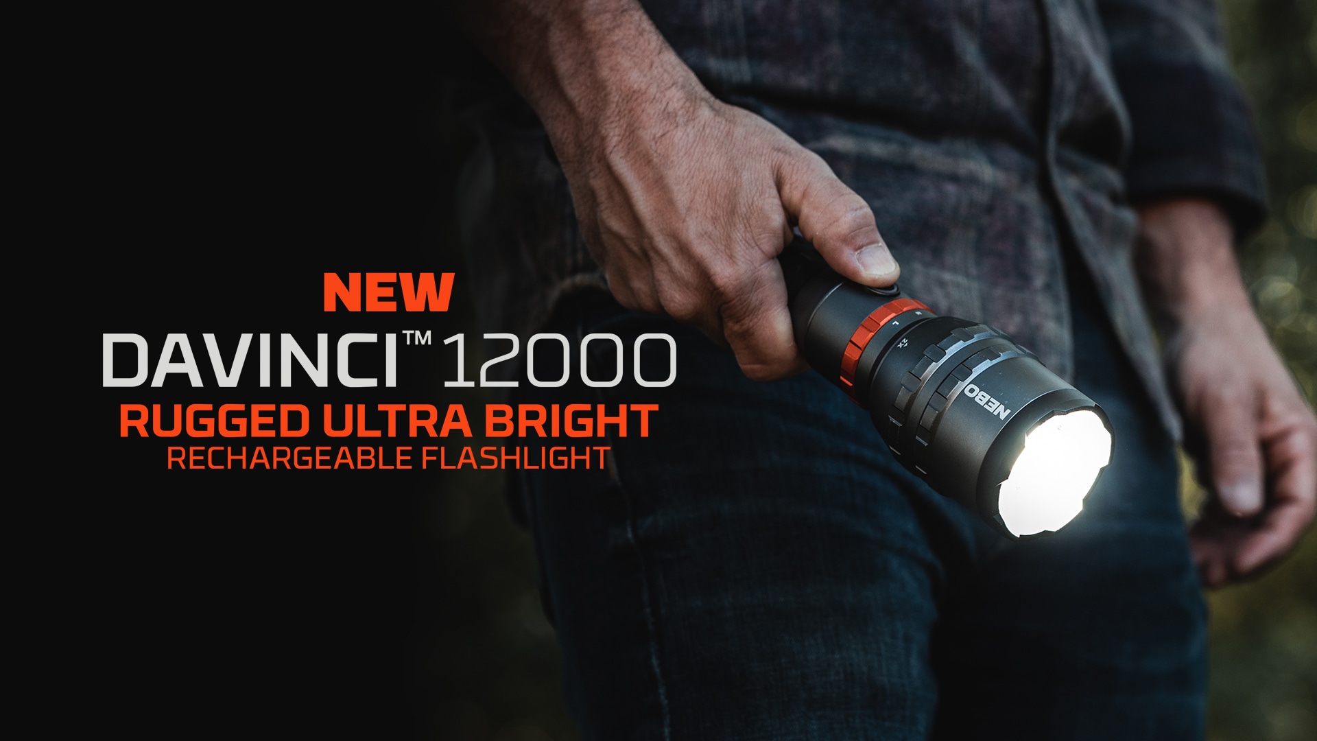 NEBO LED Taschenlampe »Nebo DAVINCI™ 12000 RC Mag Dial« Taschenlampe inkl. Ladekabel, 