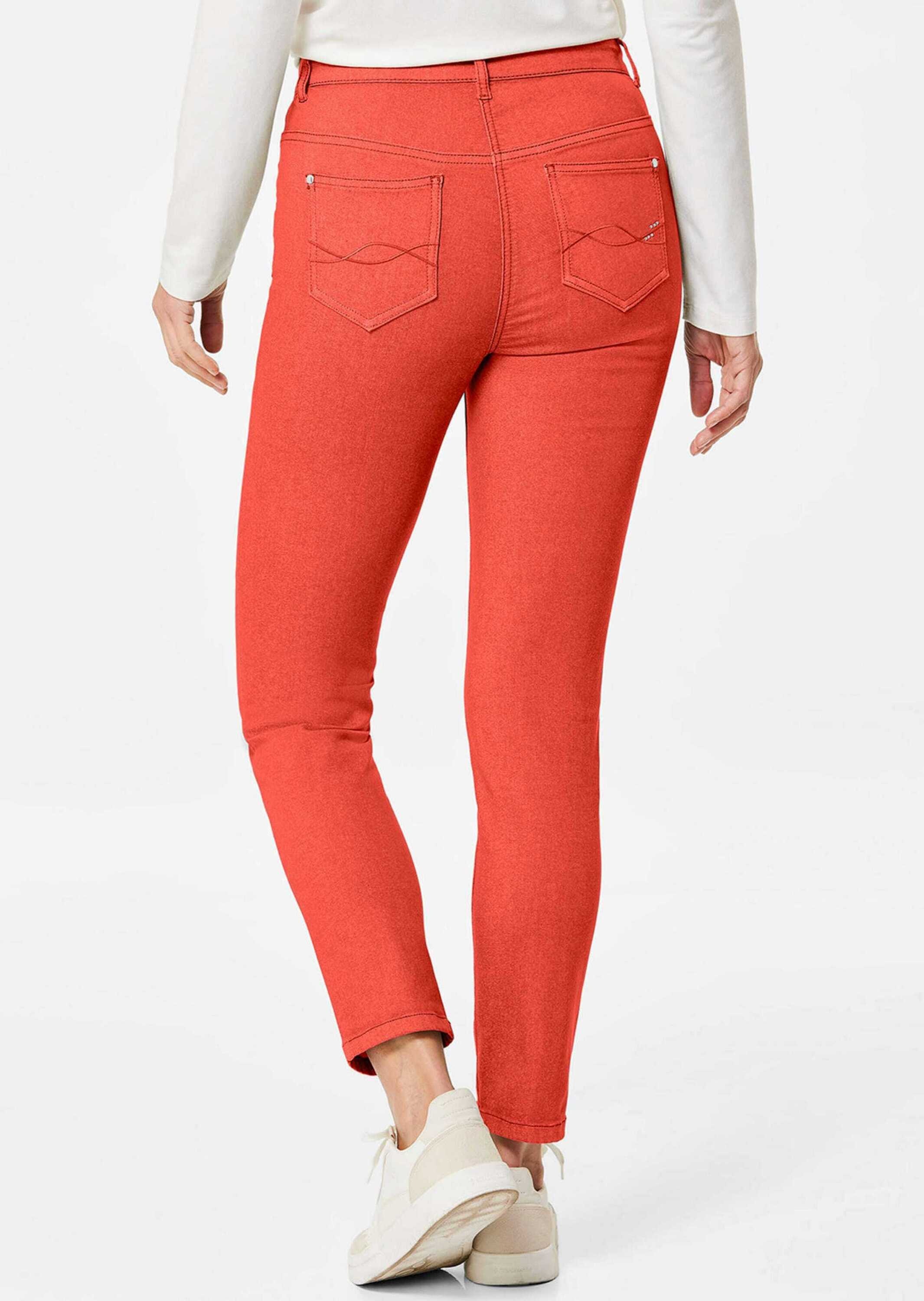 GOLDNER 7/8-Hose »Kurzgröße Schmale Stretchhose BELLA«