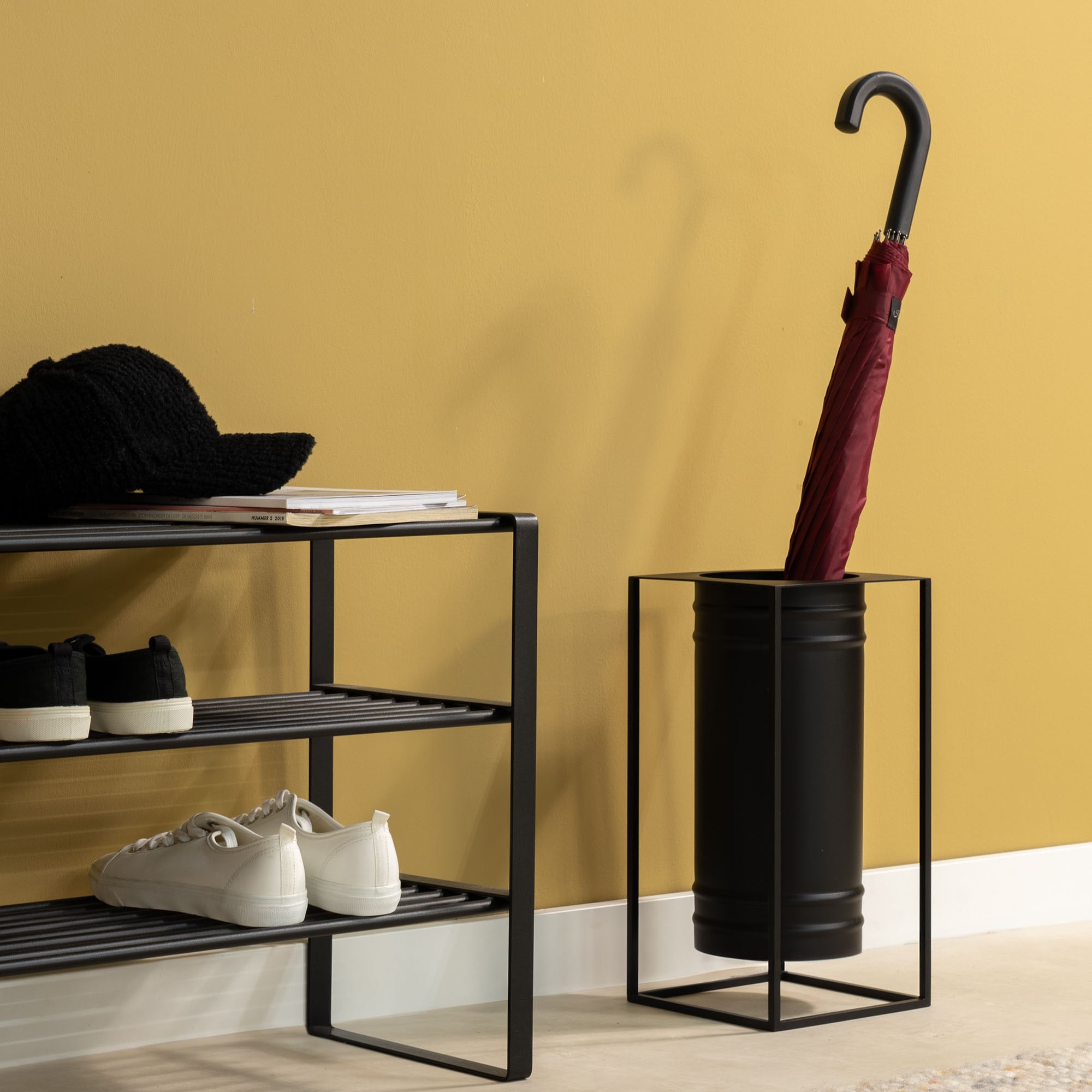 Spinder Design Schirmständer »DRIP« Regenschirmständer aus Stahl