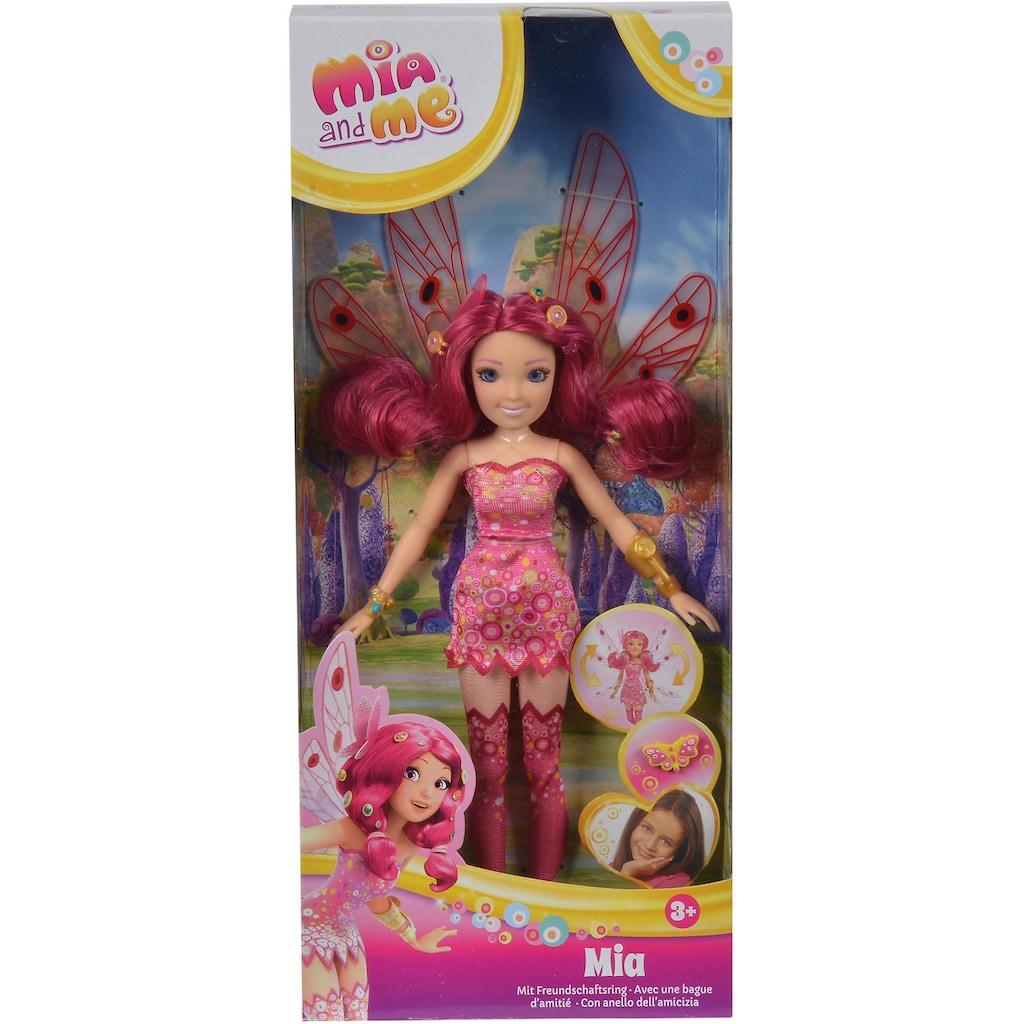 SIMBA Anziehpuppe »Mia and Me, Ankleidepuppe Mia«, (Set, 1 tlg., Mia and Me)