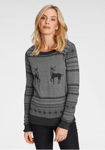 Flashlights Jacquardpullover »ugly Sweater«, mit dekorativem Weihnachtsmuster kaufen
