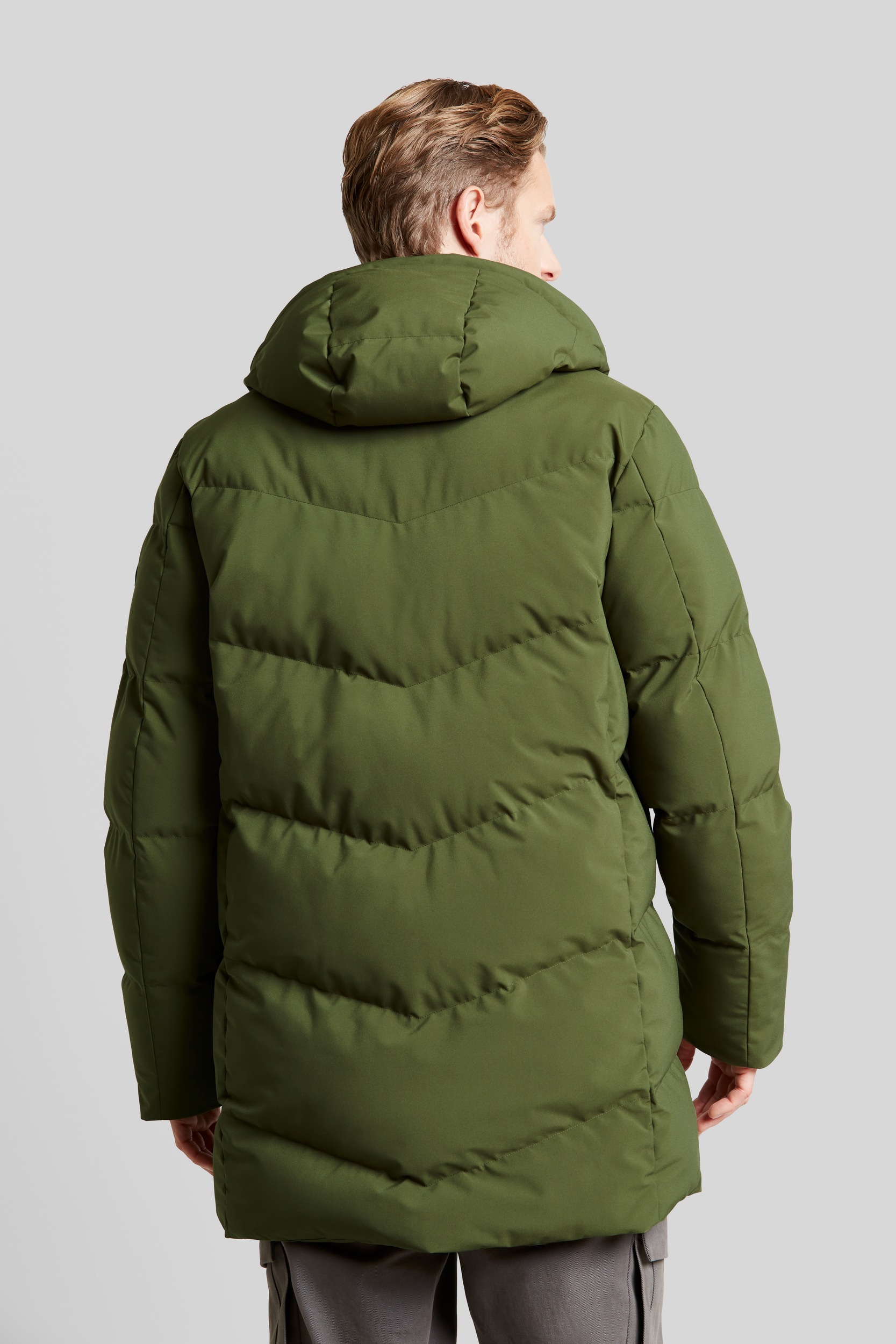 bugatti Parka, mit Kapuze, aus 100 % recycelten Materialien