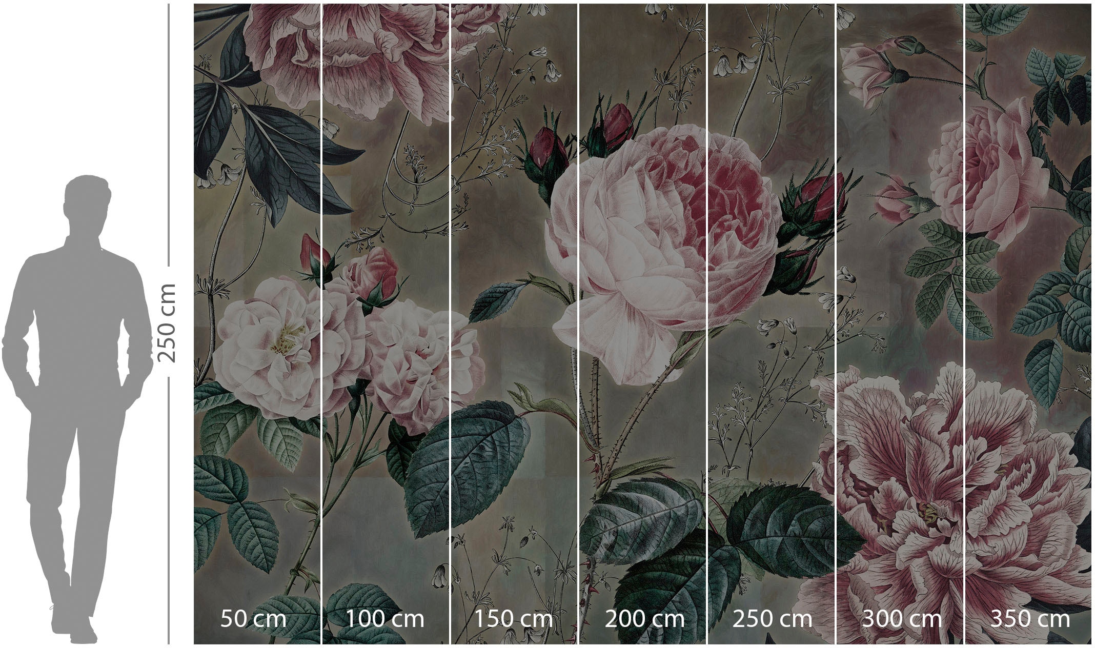 Komar Vliestapete »Digitaldruck Vlies - Everlasting - Größe 350 x 250 cm«, bedruckt, Wohnzimmer, Schlafzimmer