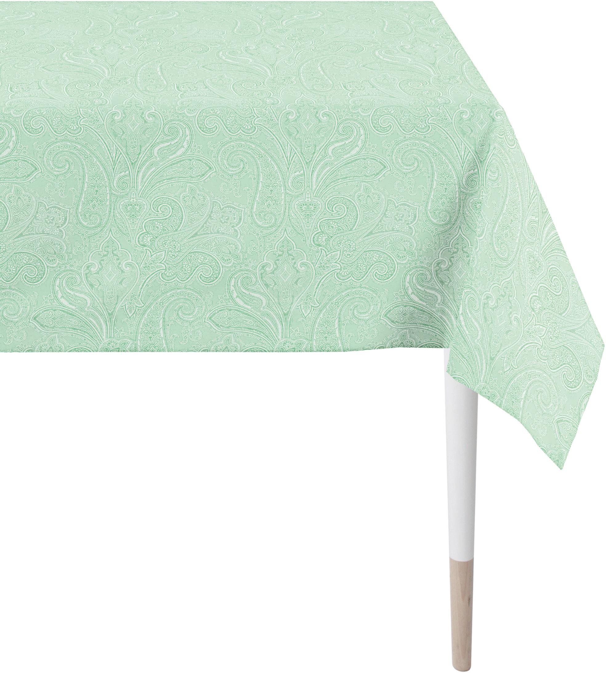 APELT Tischdecke "3313 Uni-Basic" Jacquardgewebe